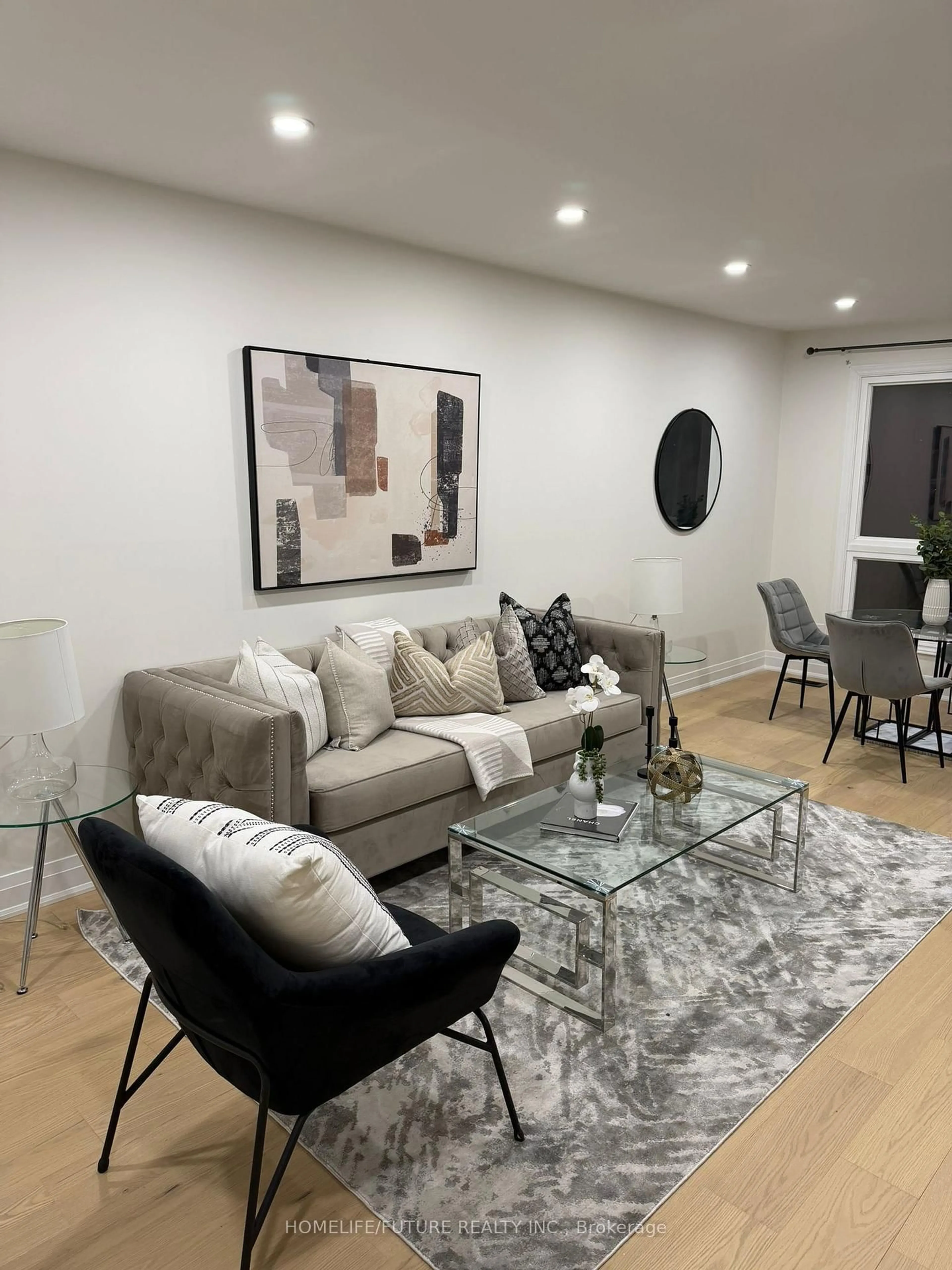 Living room with furniture, unknown for 86 Malvern St #68, Toronto Ontario M1B 2V4
