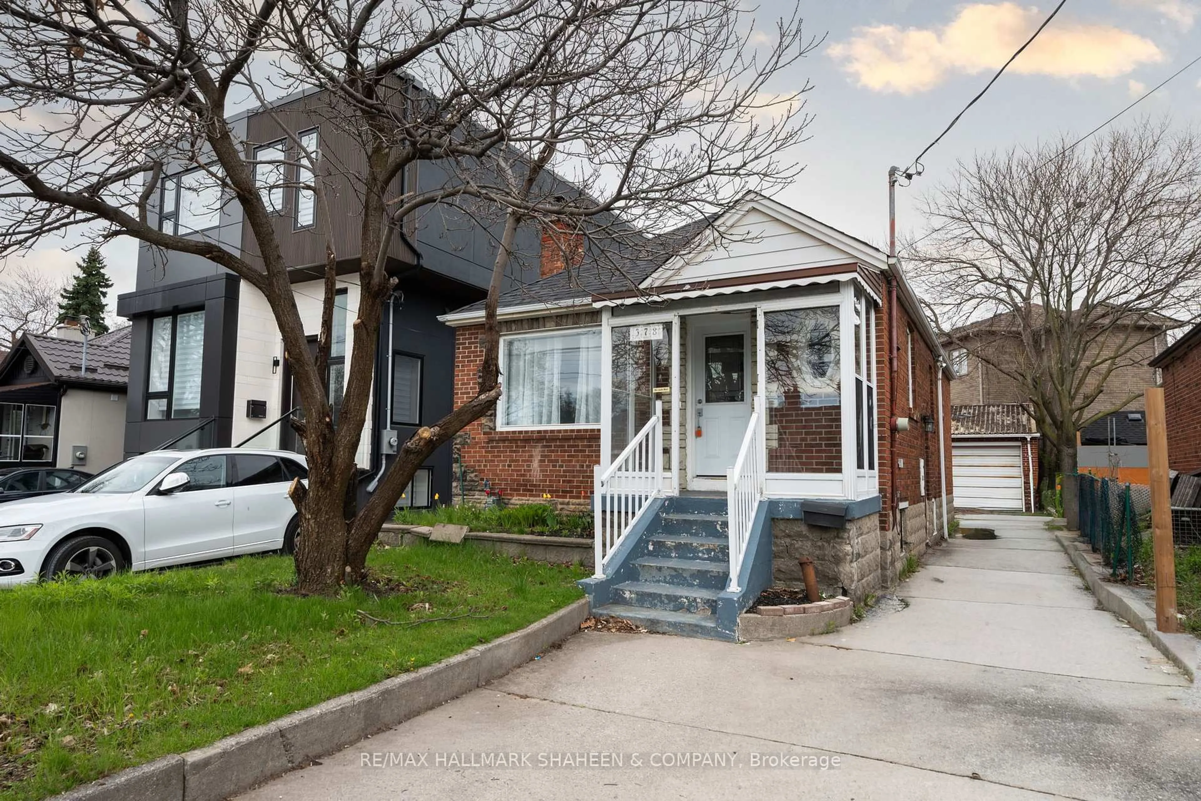 Home with brick exterior material, street for 378 O'Connor Dr, Toronto Ontario M4J 2V7
