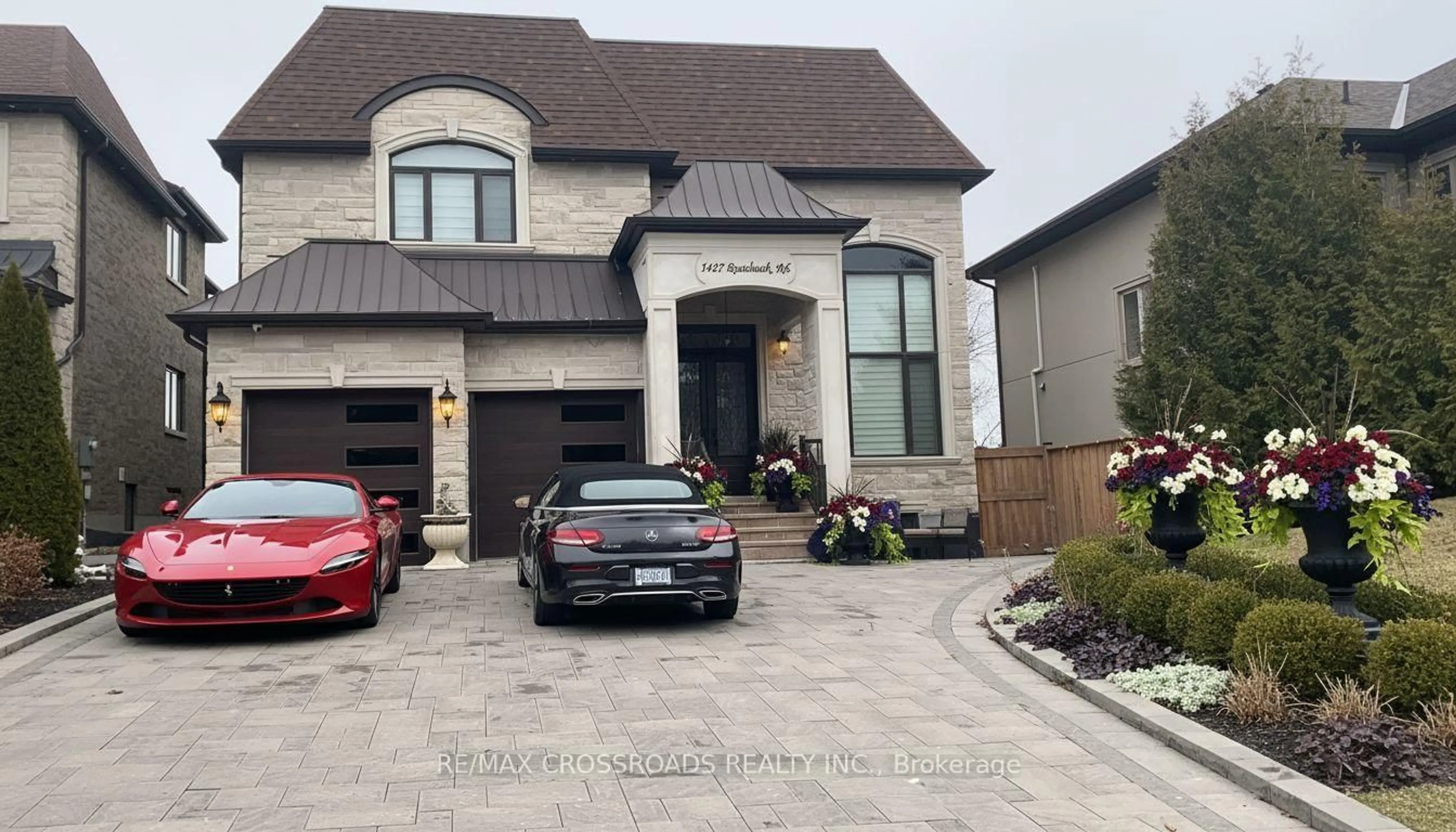 Home with brick exterior material, street for 1427 Rosebank Rd, Pickering Ontario L1V 1P3