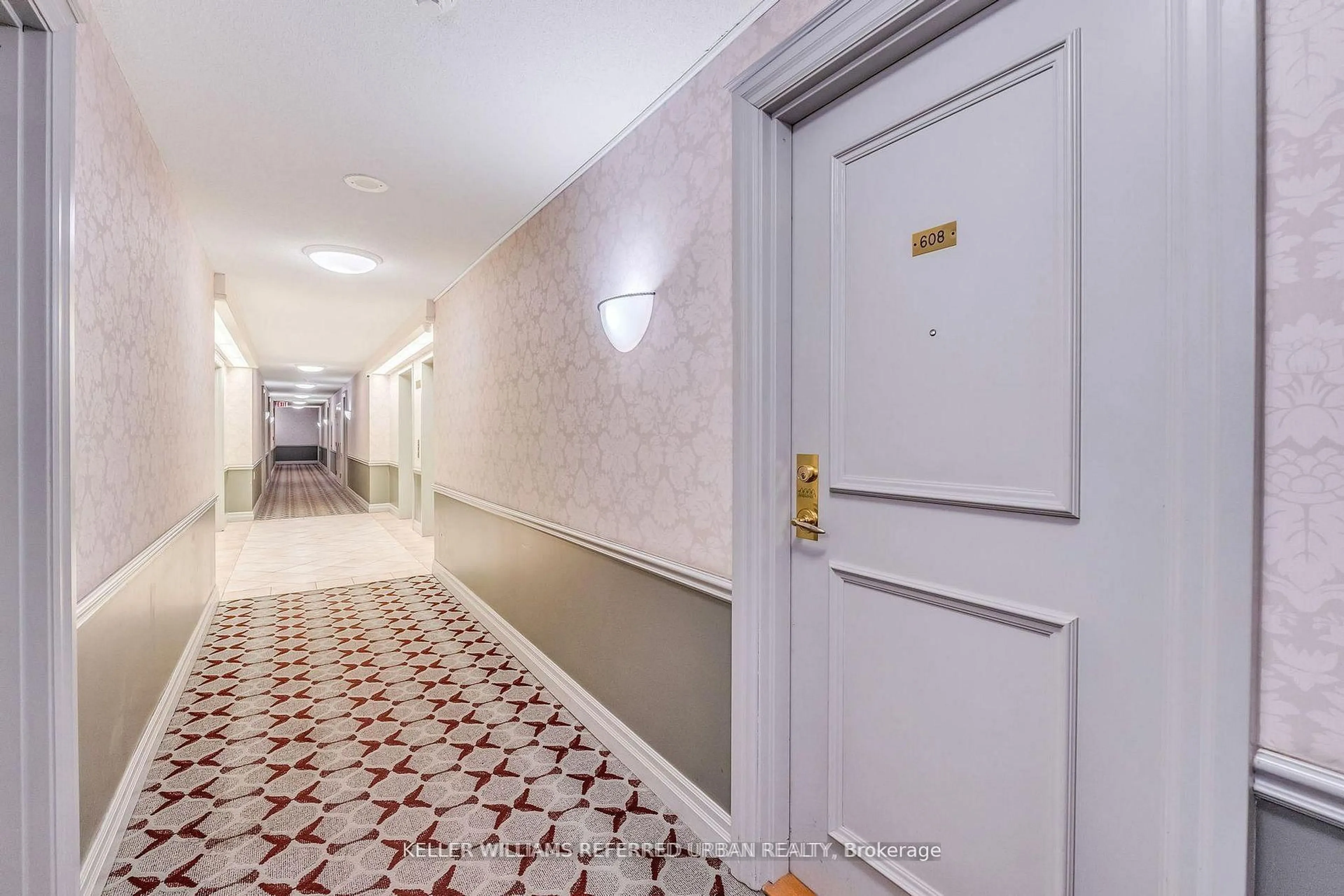 Indoor foyer for 5039 Finch Ave #608, Toronto Ontario M1S 5J9