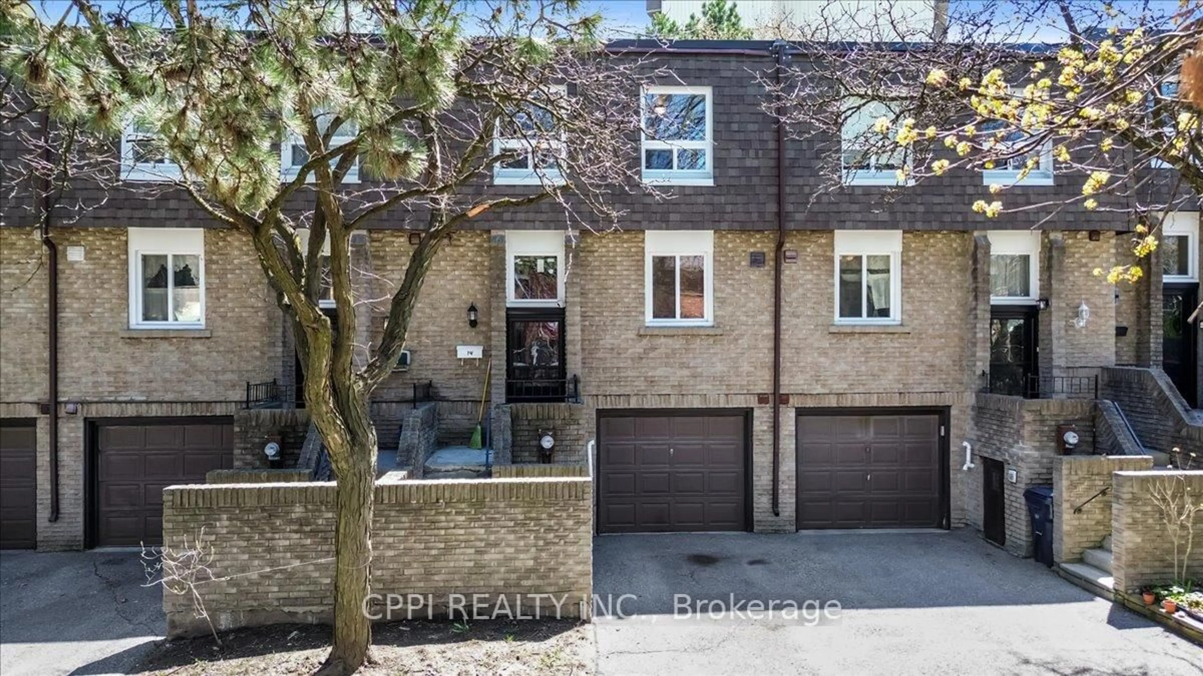 Home with brick exterior material, street for 2 Davisbrook Blvd #14, Toronto Ontario M1T 3P3