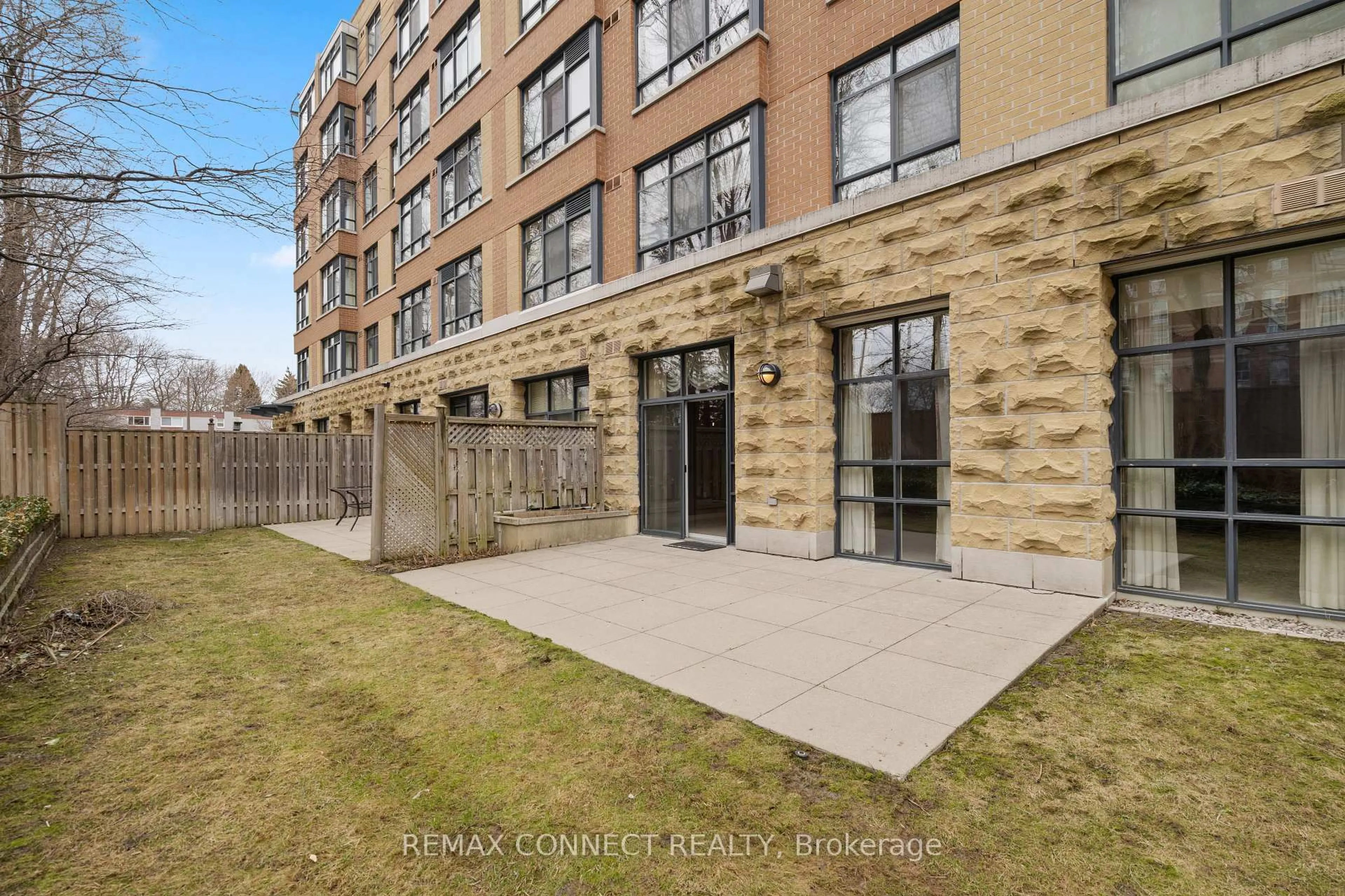 Patio, street for 115 Bonis Ave #109, Toronto Ontario M1T 3S4