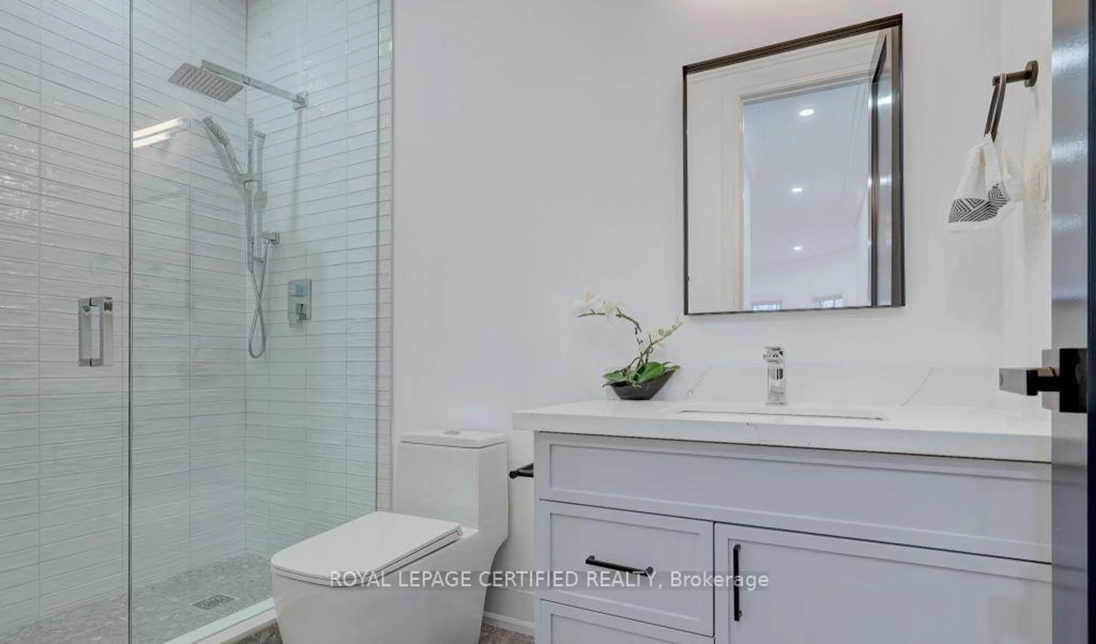 Contemporary bathroom, ceramic/tile floor for 12 Euclid Ave, Toronto Ontario M1C 1J6