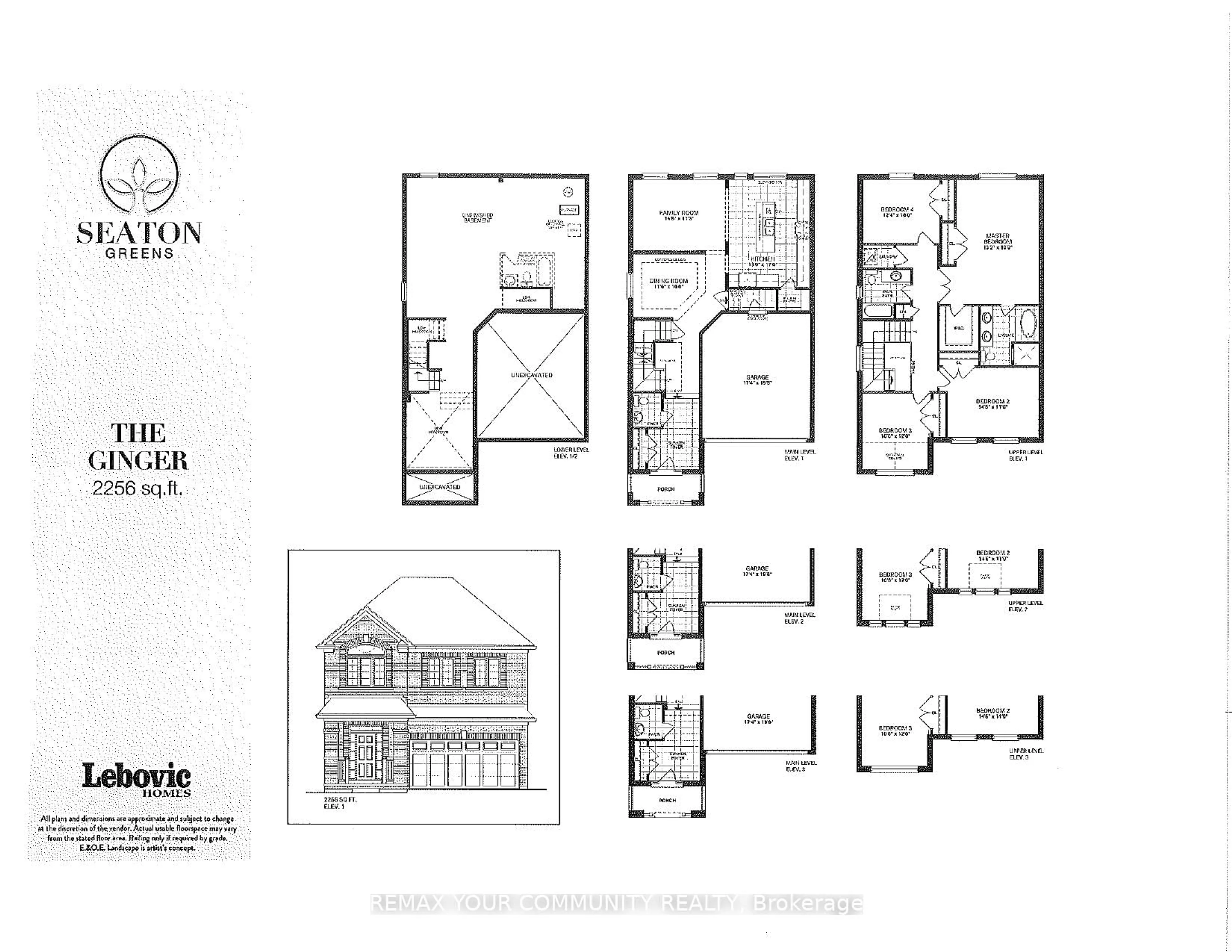 Floor plan for 2985 Zenith Pkwy, Pickering Ontario L1X 0R1