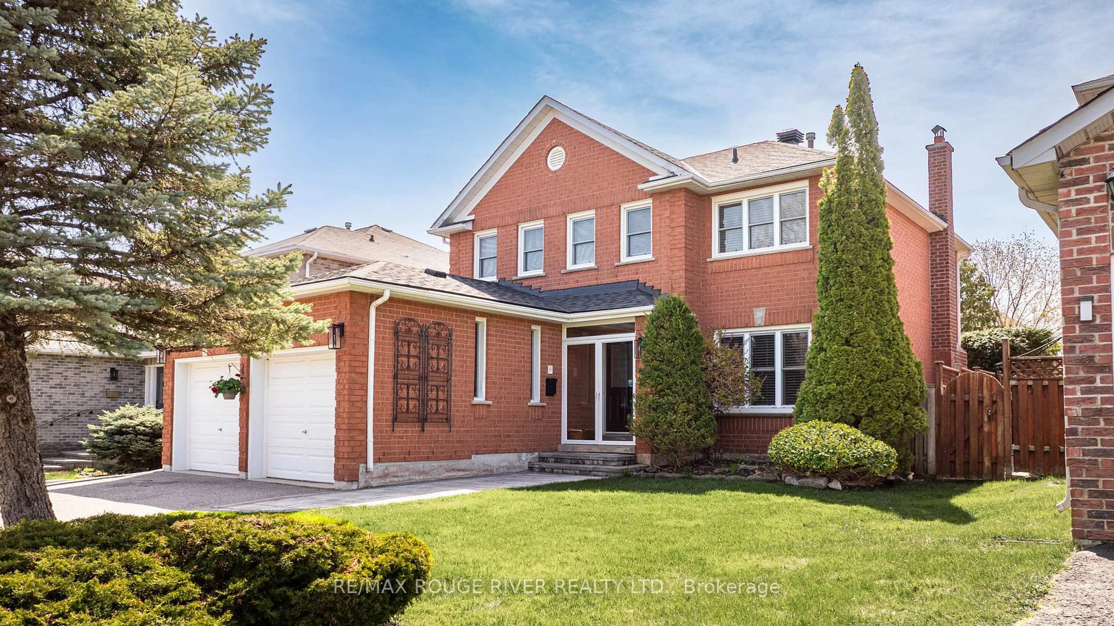 Home with brick exterior material, street for 1819 Post Dr, Pickering Ontario L1V 4S8