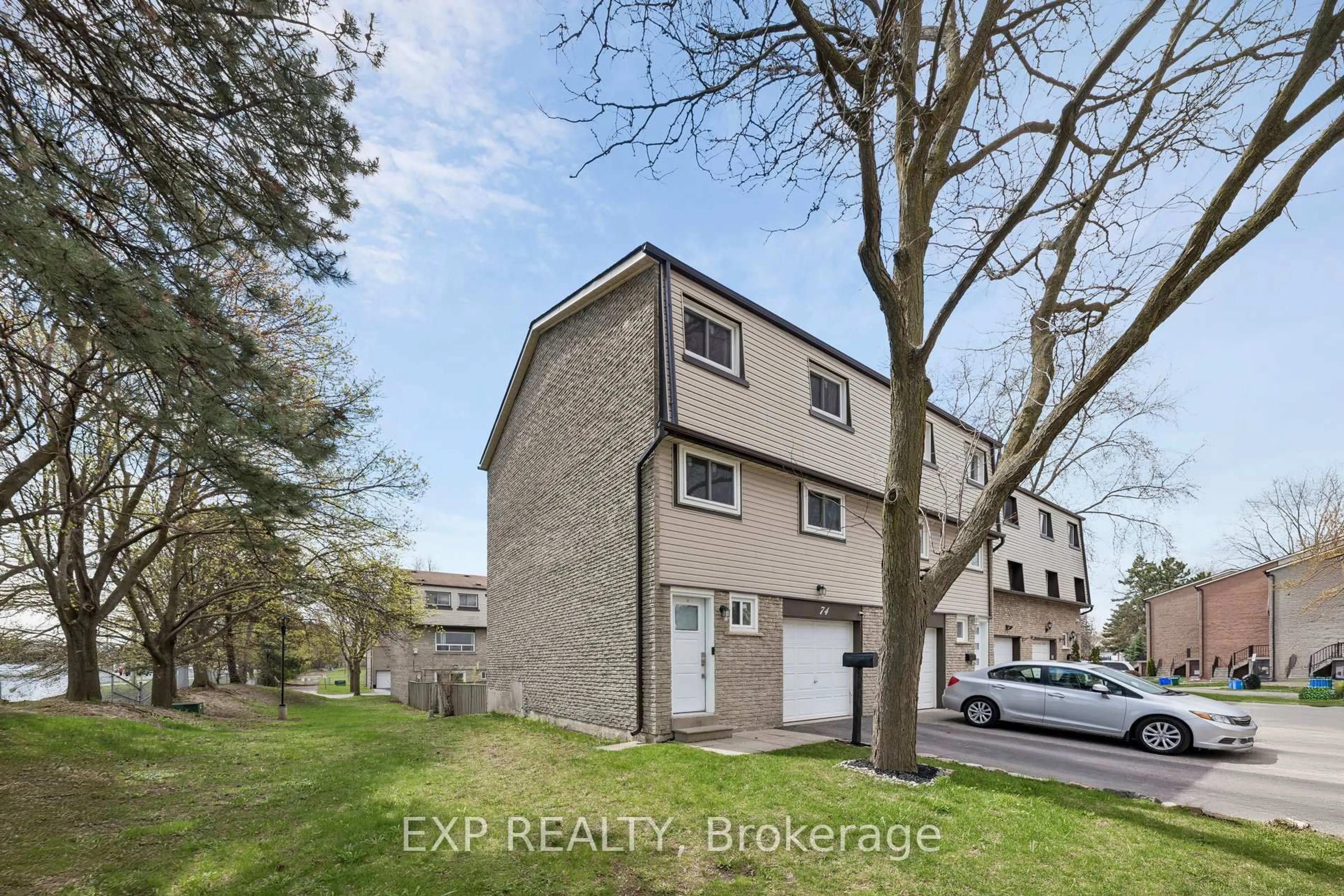 A pic from outside/outdoor area/front of a property/back of a property/a pic from drone, street for 1945 Denmar Rd #74, Pickering Ontario L1V 3E2