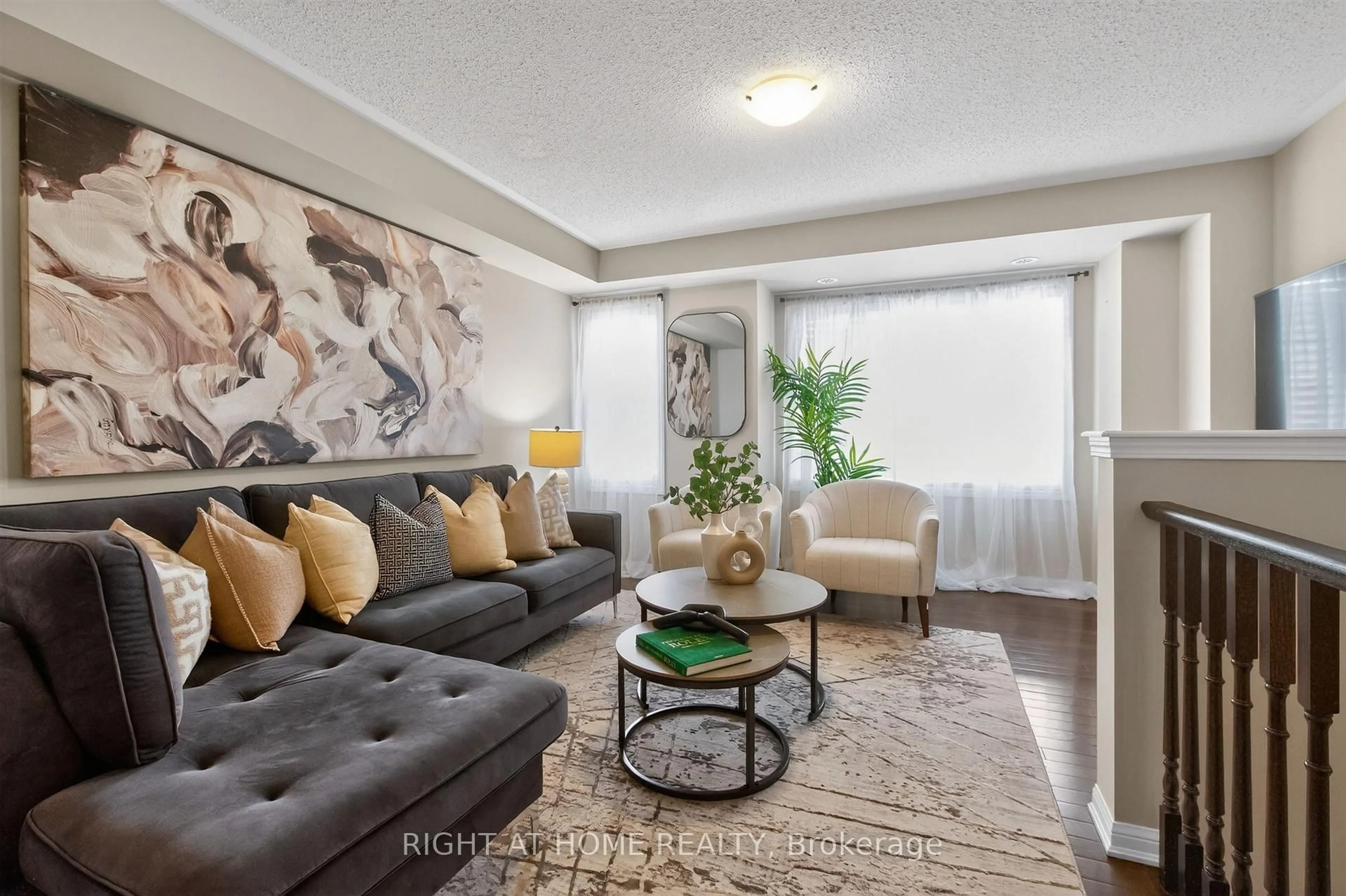 Living room with furniture, unknown for 1725 Pure Springs Blvd #10, Pickering Ontario L1X 0A4