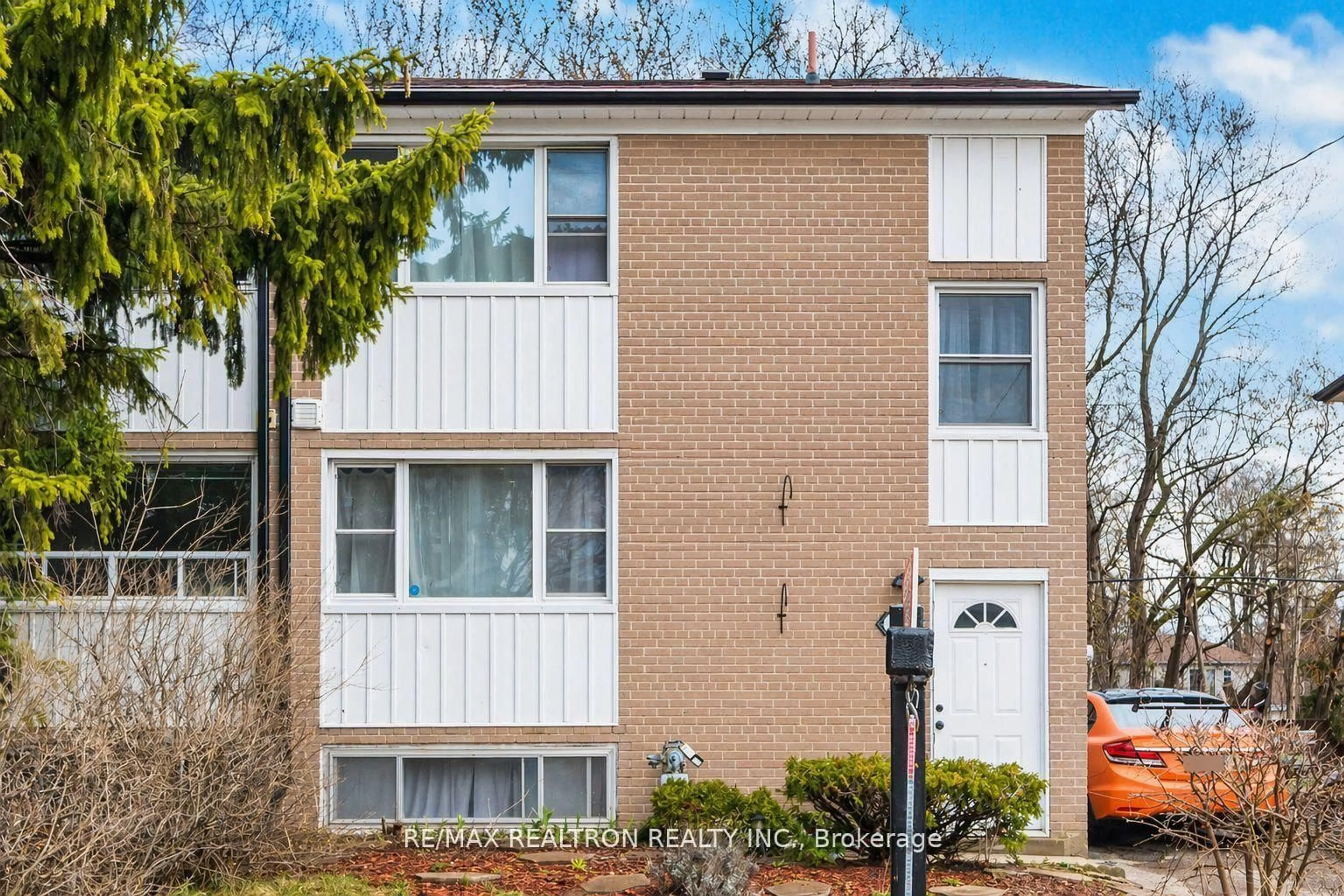 Home with brick exterior material, street for 87 Overture Rd, Toronto Ontario M1E 2W3