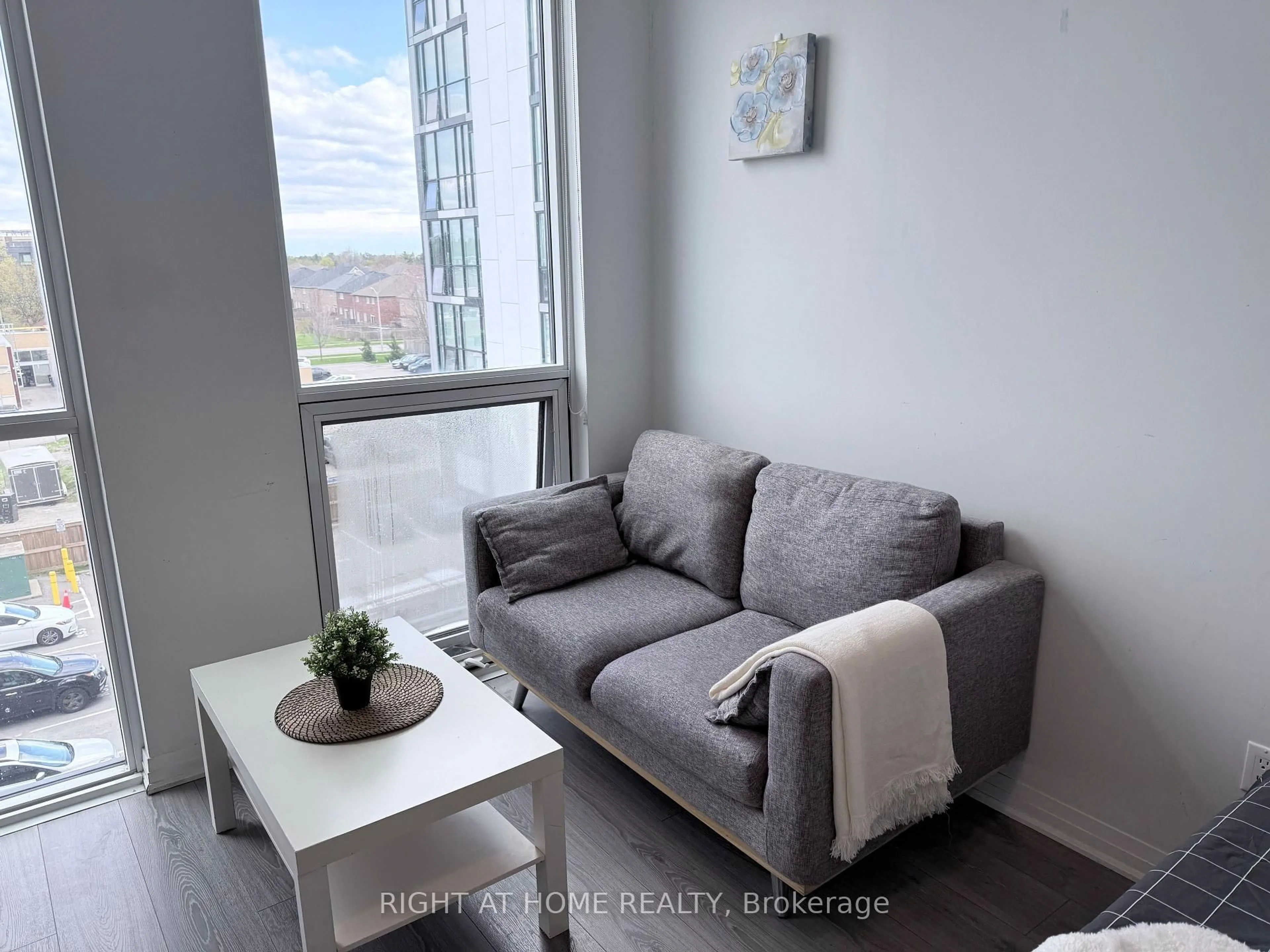 Living room with furniture, unknown for 1900 Simcoe St #441, Oshawa Ontario L1G 0C1