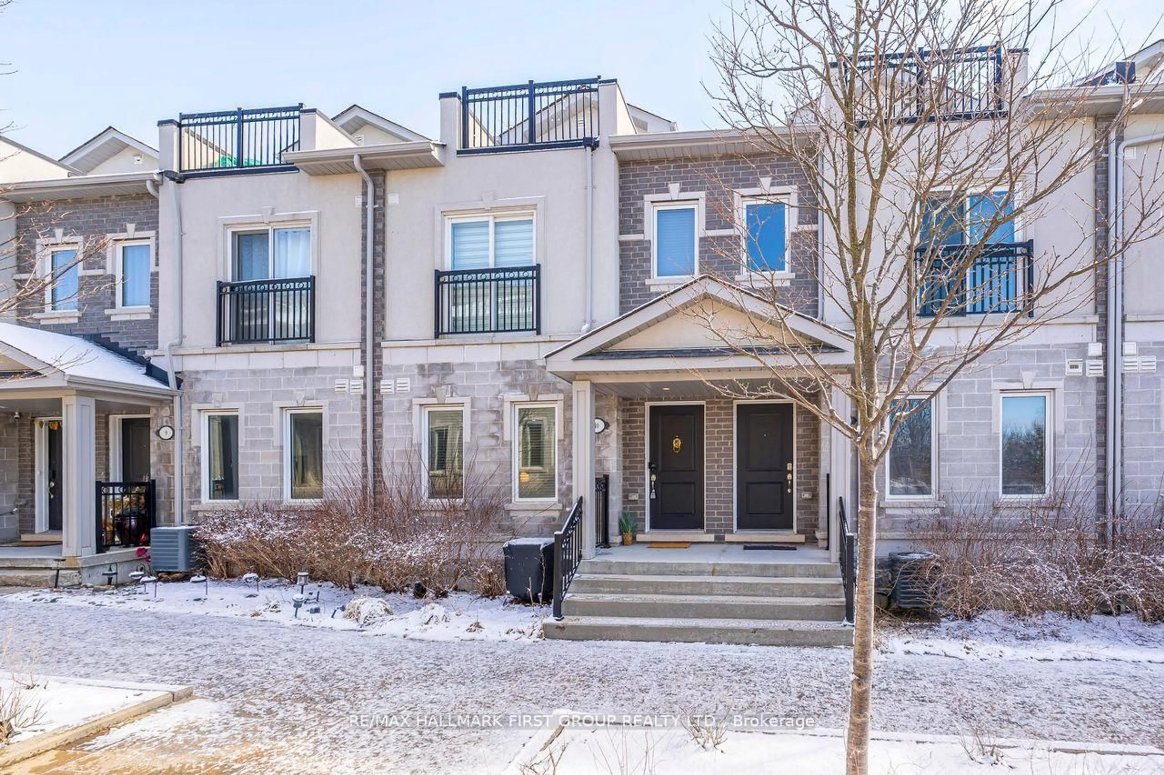 Home with brick exterior material, street for 1040 Elton Way #10, Whitby Ontario L1N 0L3