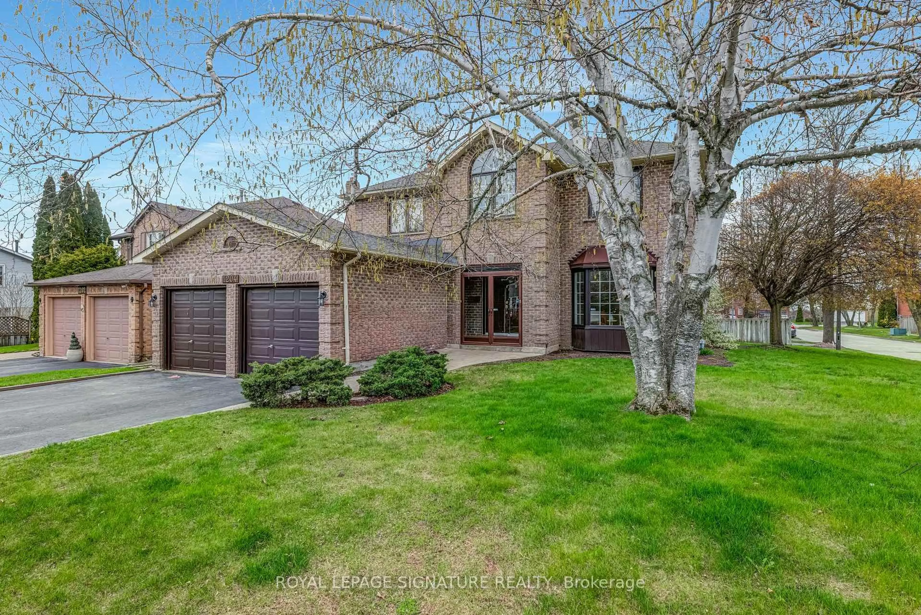 Home with brick exterior material, street for 1204 Maple Gate Rd, Pickering Ontario L1X 1T1