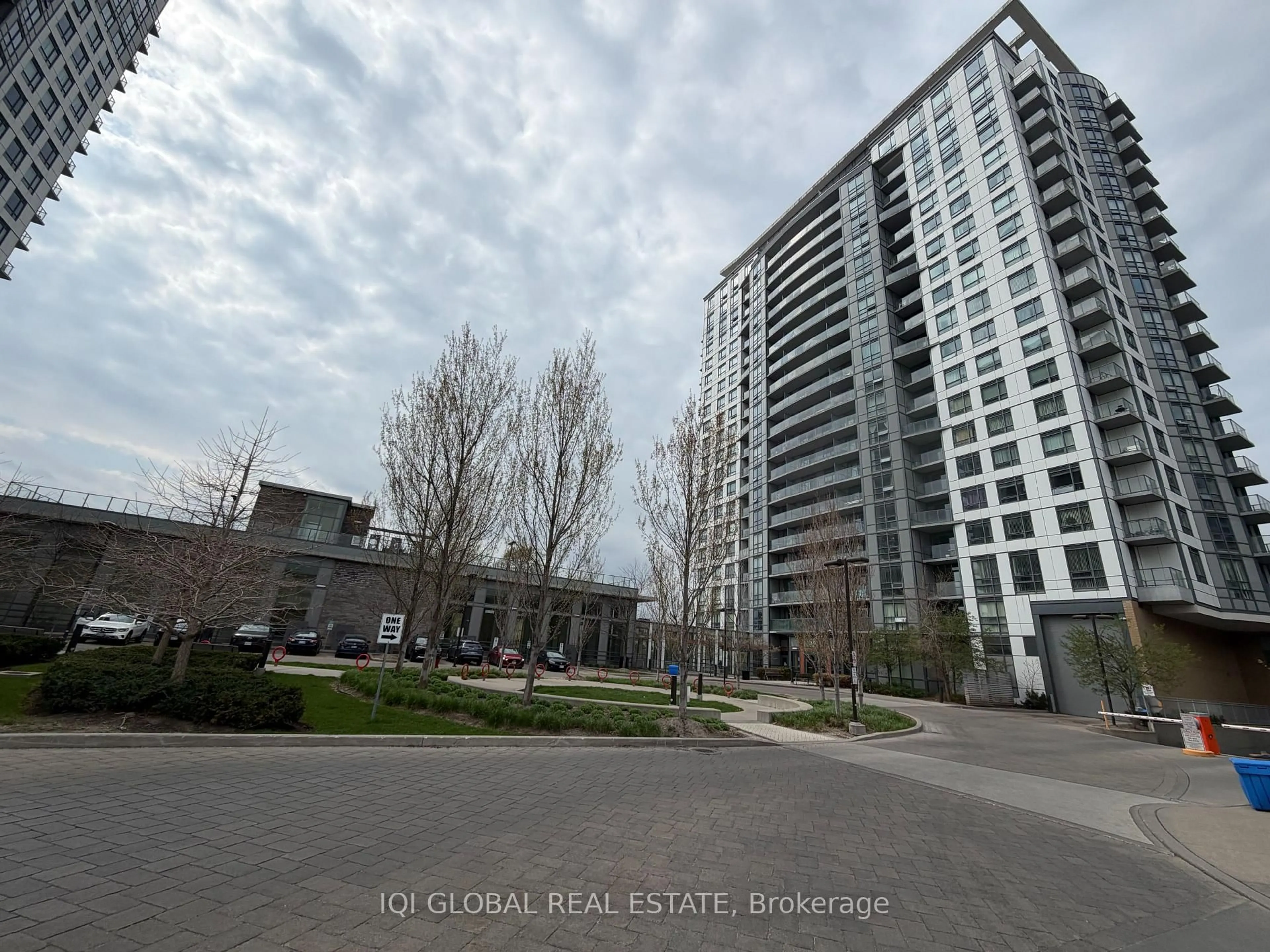 A pic from outside/outdoor area/front of a property/back of a property/a pic from drone, city buildings view from balcony for 185 Bonis Ave #310, Toronto Ontario M1T 0A4