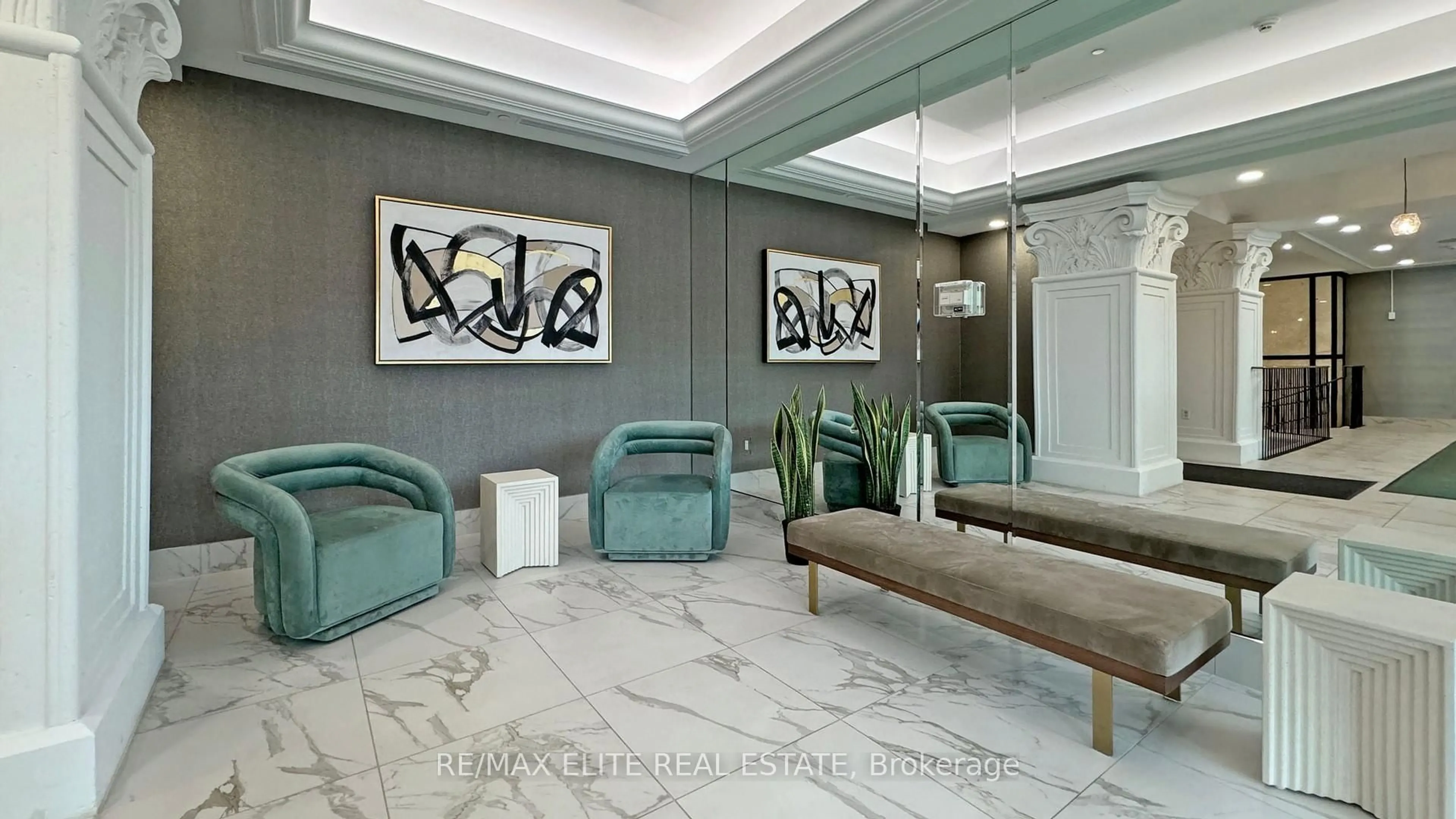 Lobby for 61 Town Centre Crt #2401, Toronto Ontario M1P 5C5