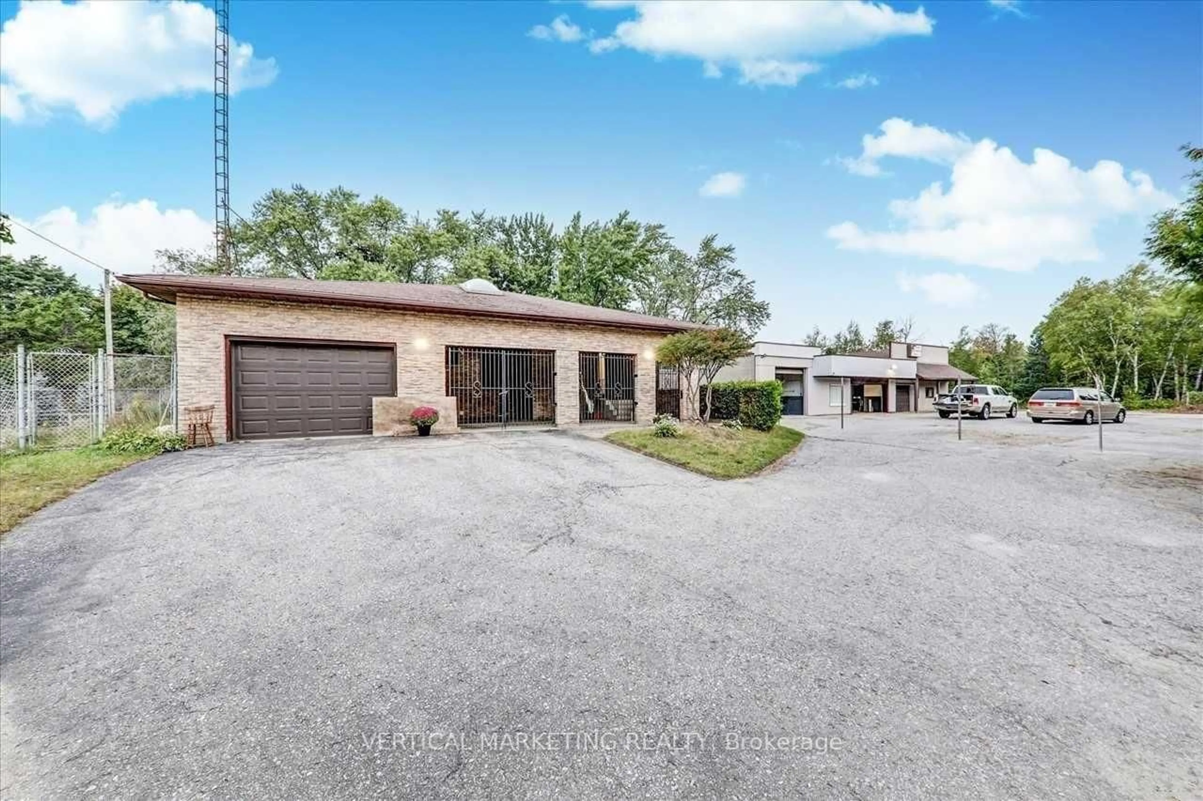 A pic from outside/outdoor area/front of a property/back of a property/a pic from drone, street for 17300 Simcoe St, Scugog Ontario L9L 1N3