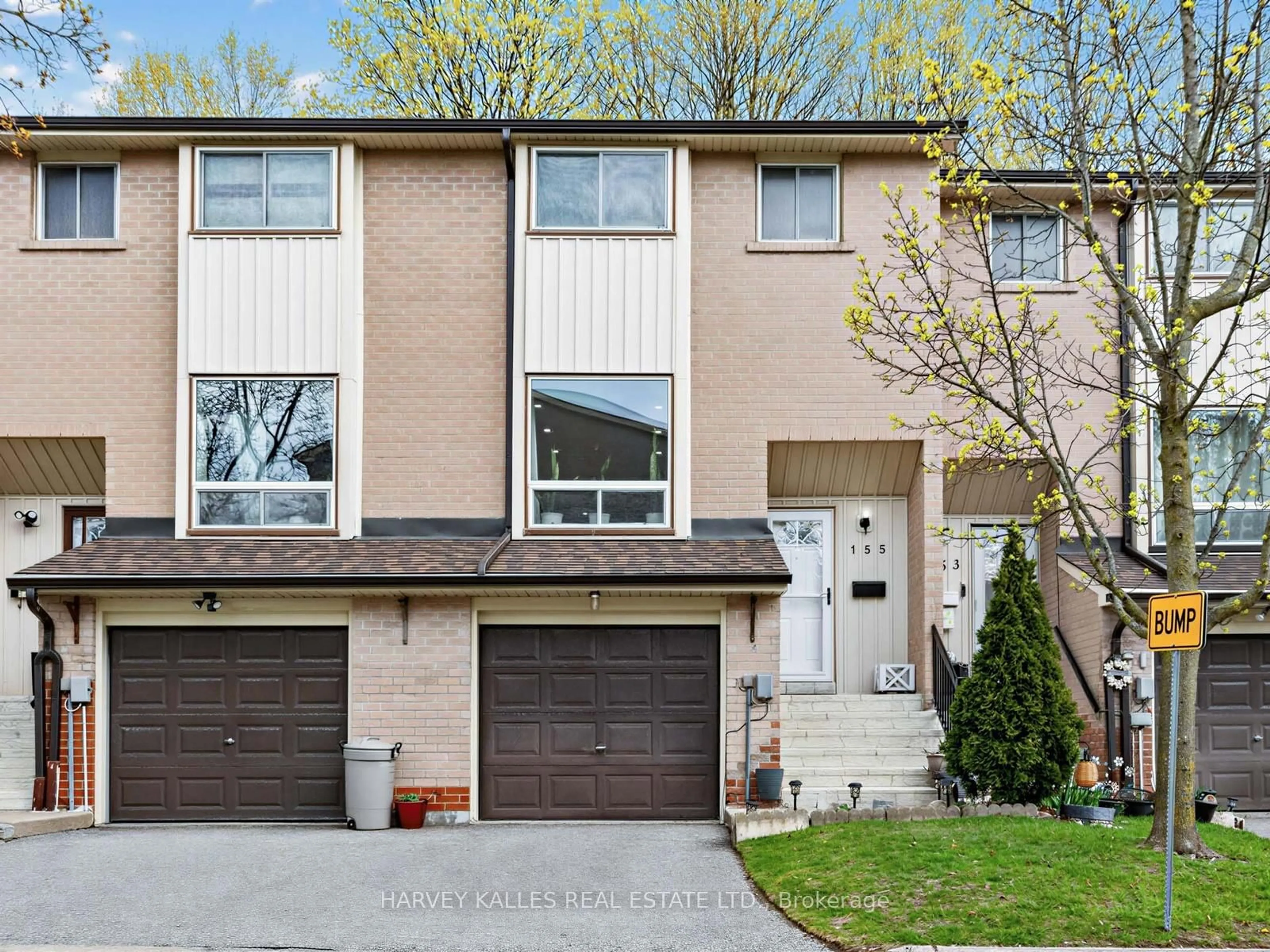 Home with brick exterior material, street for 25 Collinsgrove Rd #155, Toronto Ontario M1E 3S3