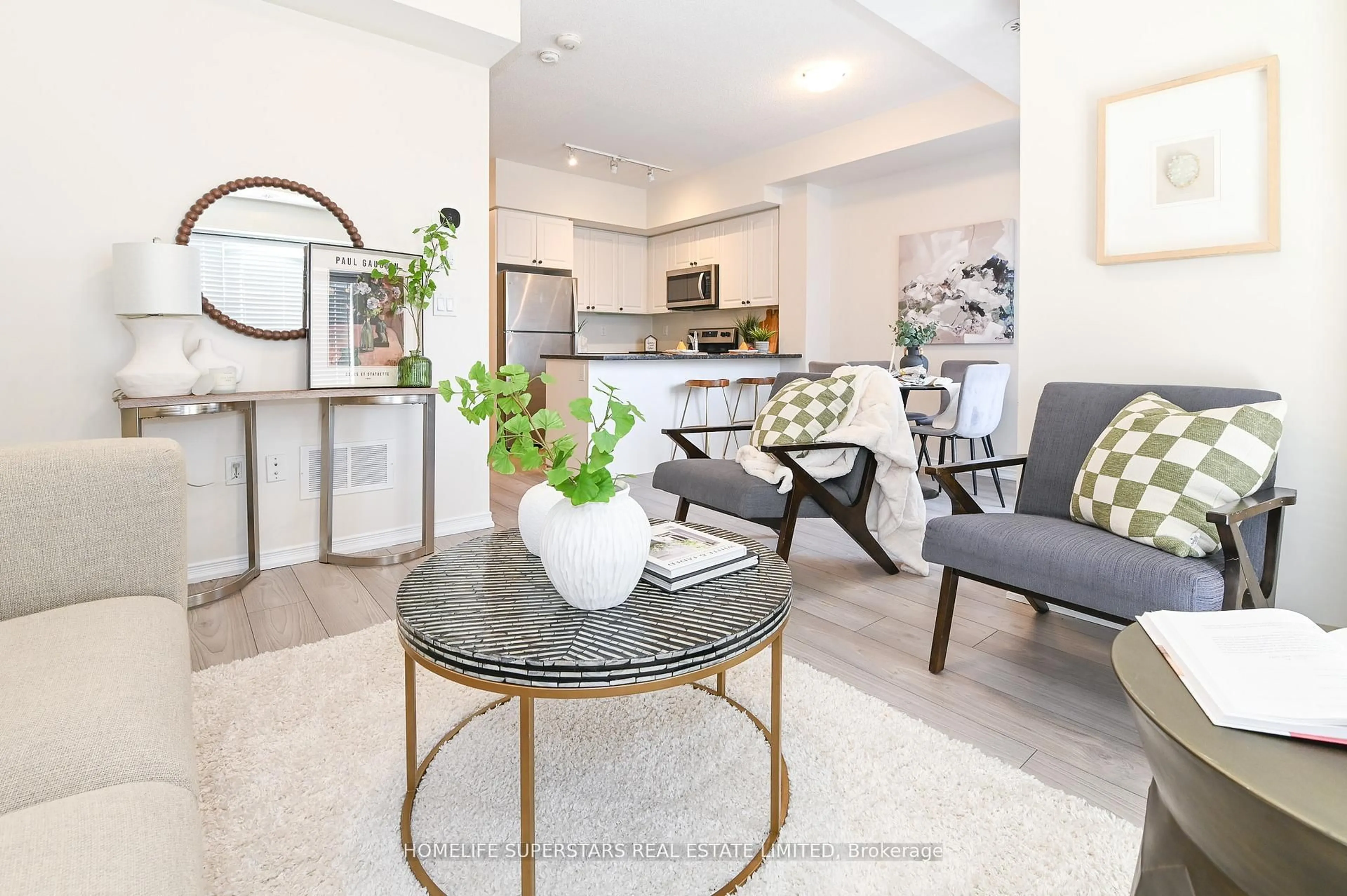 Open concept kitchen, unknown for 500 Kingbird Grve #347, Toronto Ontario M1B 0E4