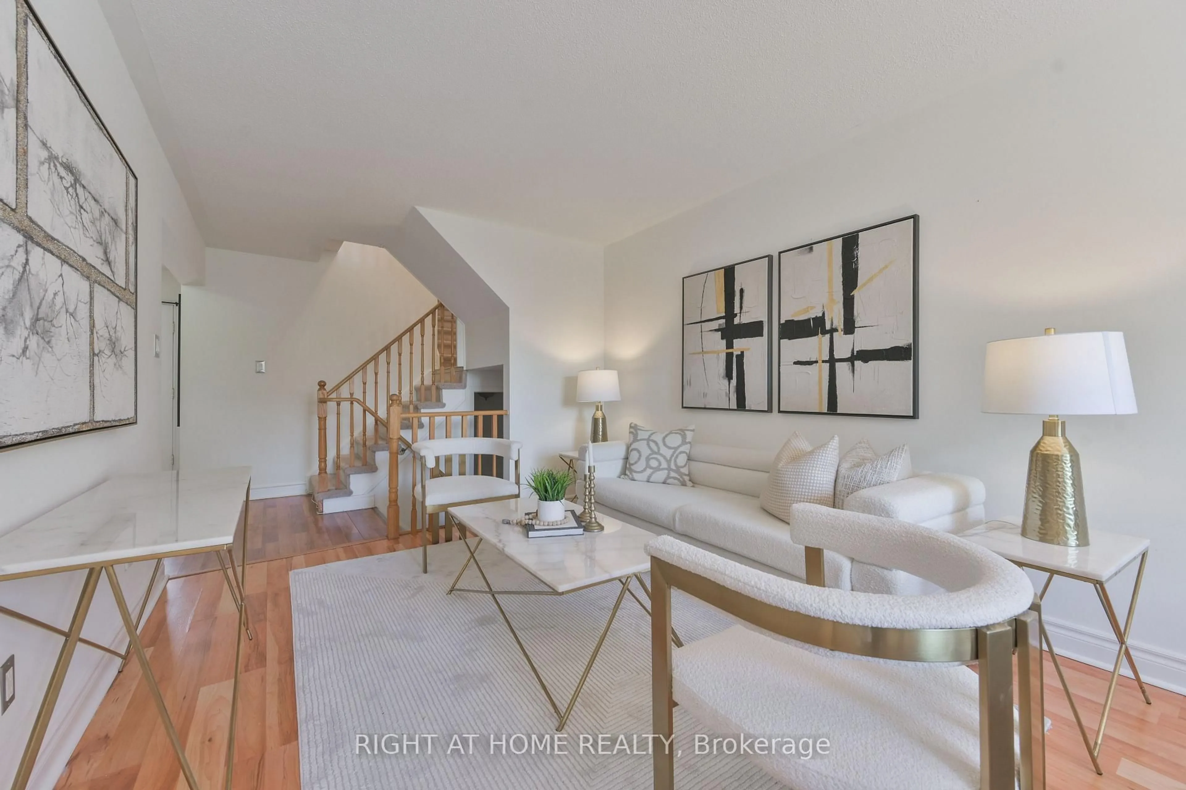 Living room with furniture, unknown for 112 Creekwood Cres, Whitby Ontario L1R 2K4