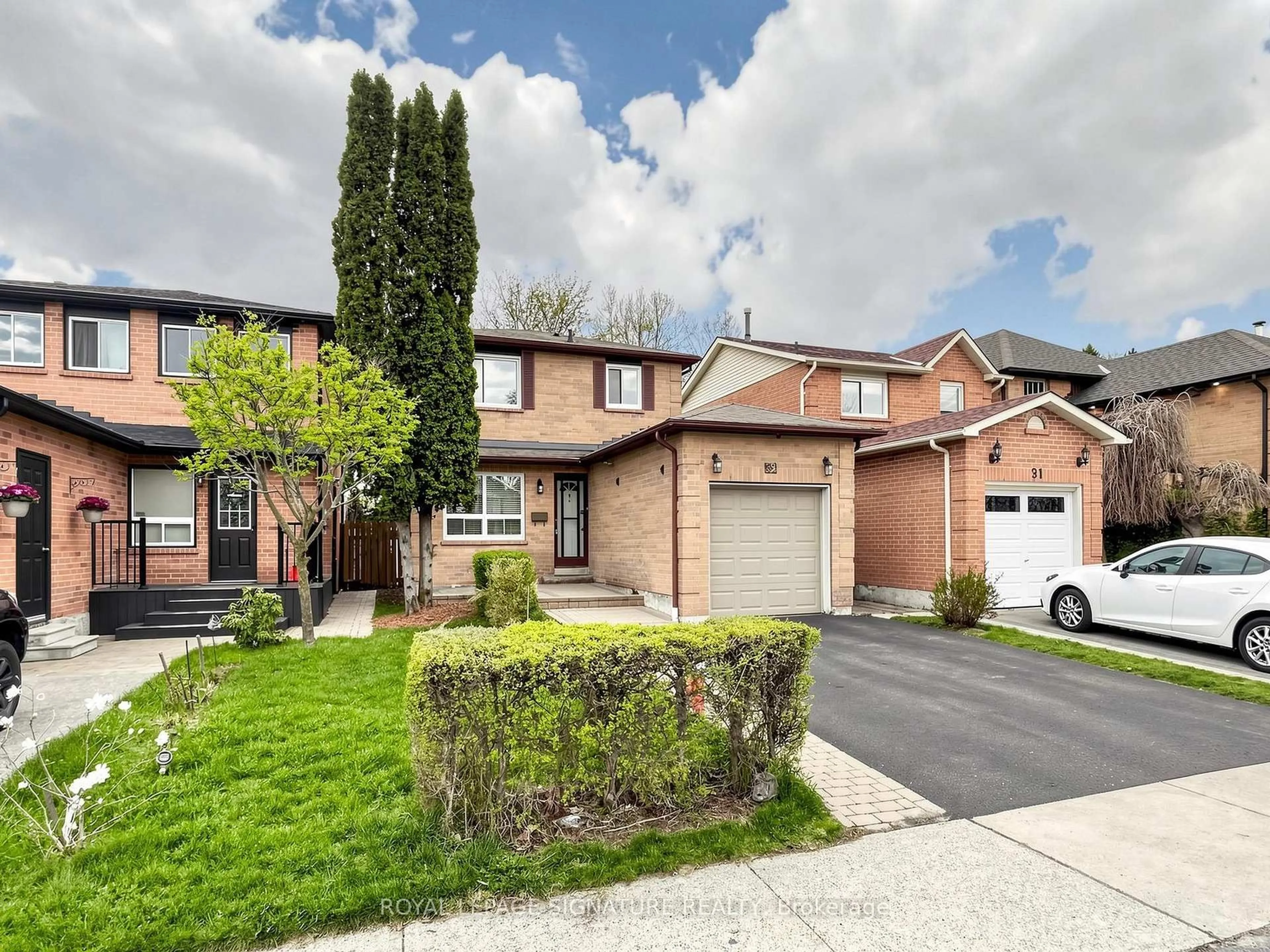 Home with brick exterior material, street for 89 Ravenscroft Rd, Ajax Ontario L1T 1W6