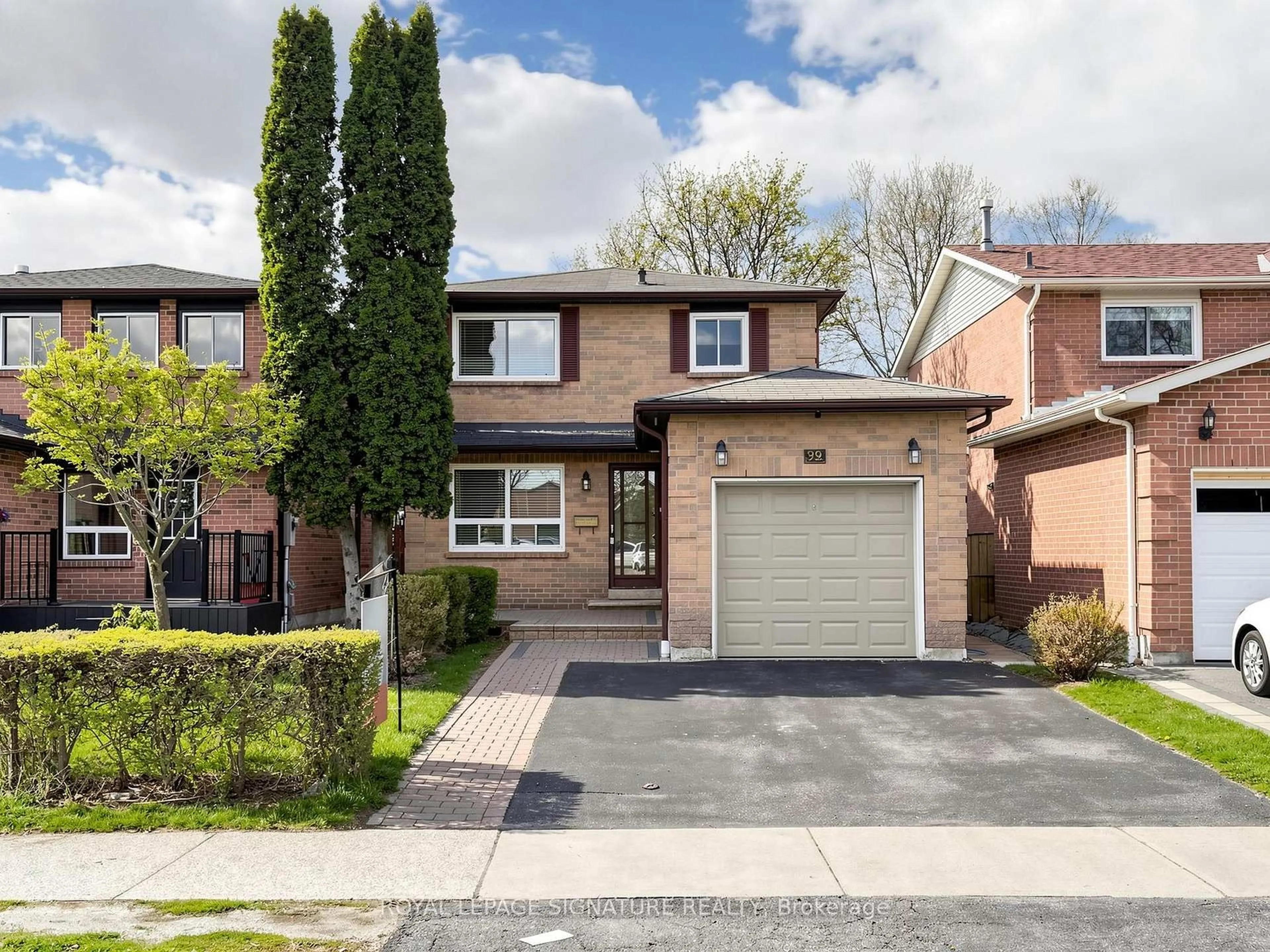 Home with brick exterior material, street for 89 Ravenscroft Rd, Ajax Ontario L1T 1W6