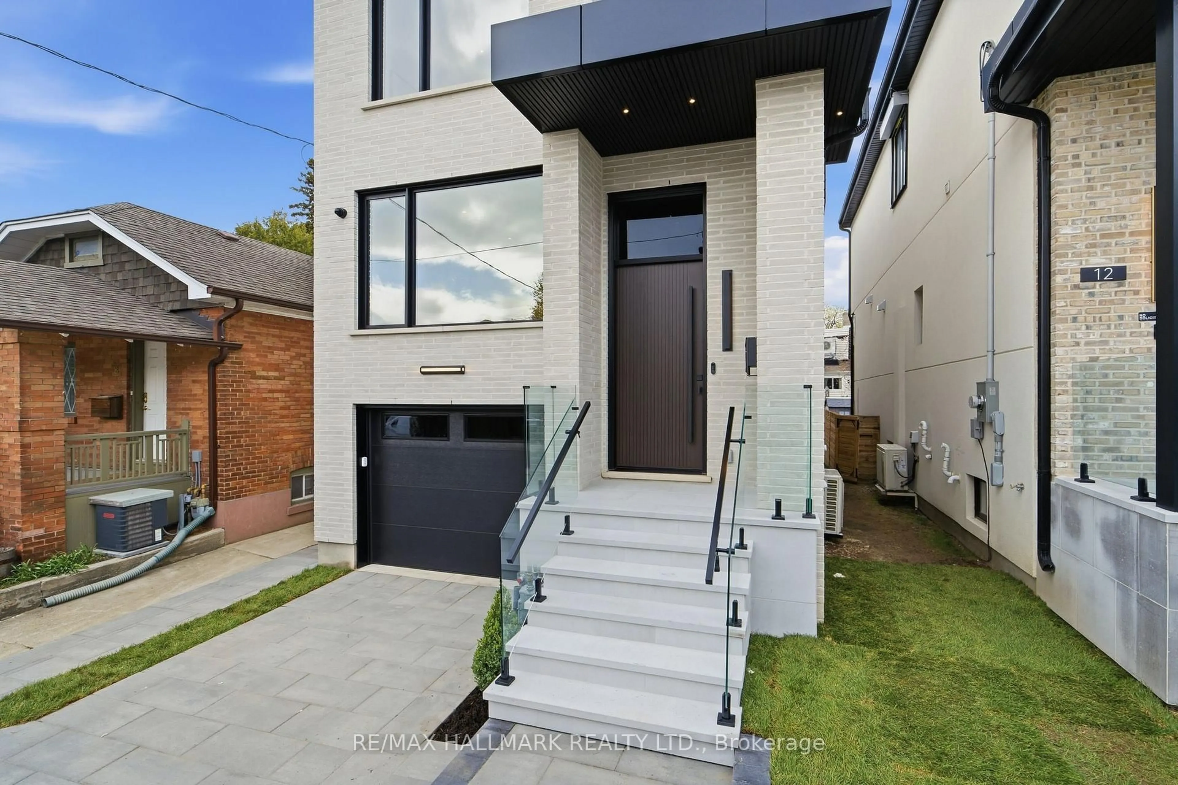 Home with brick exterior material, street for 10 Leroy Ave, Toronto Ontario M4J 4G7
