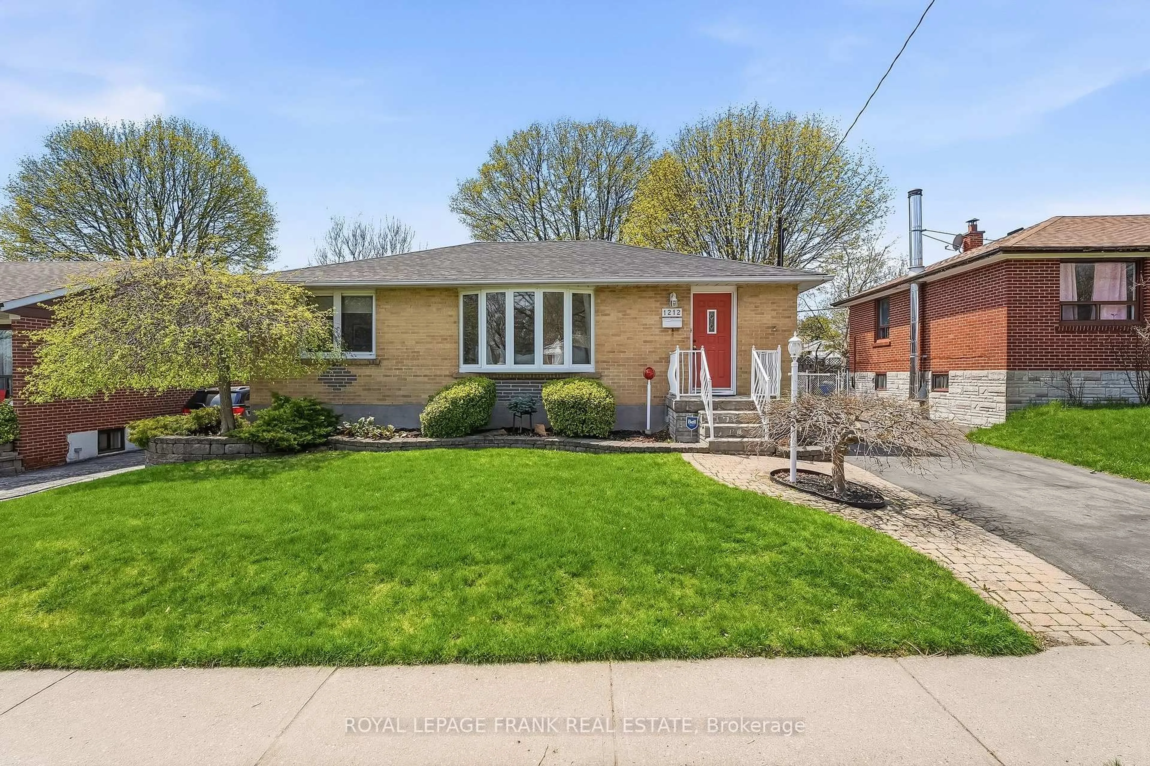 Home with brick exterior material, street for 1212 Valley Dr, Oshawa Ontario L1J 3M7