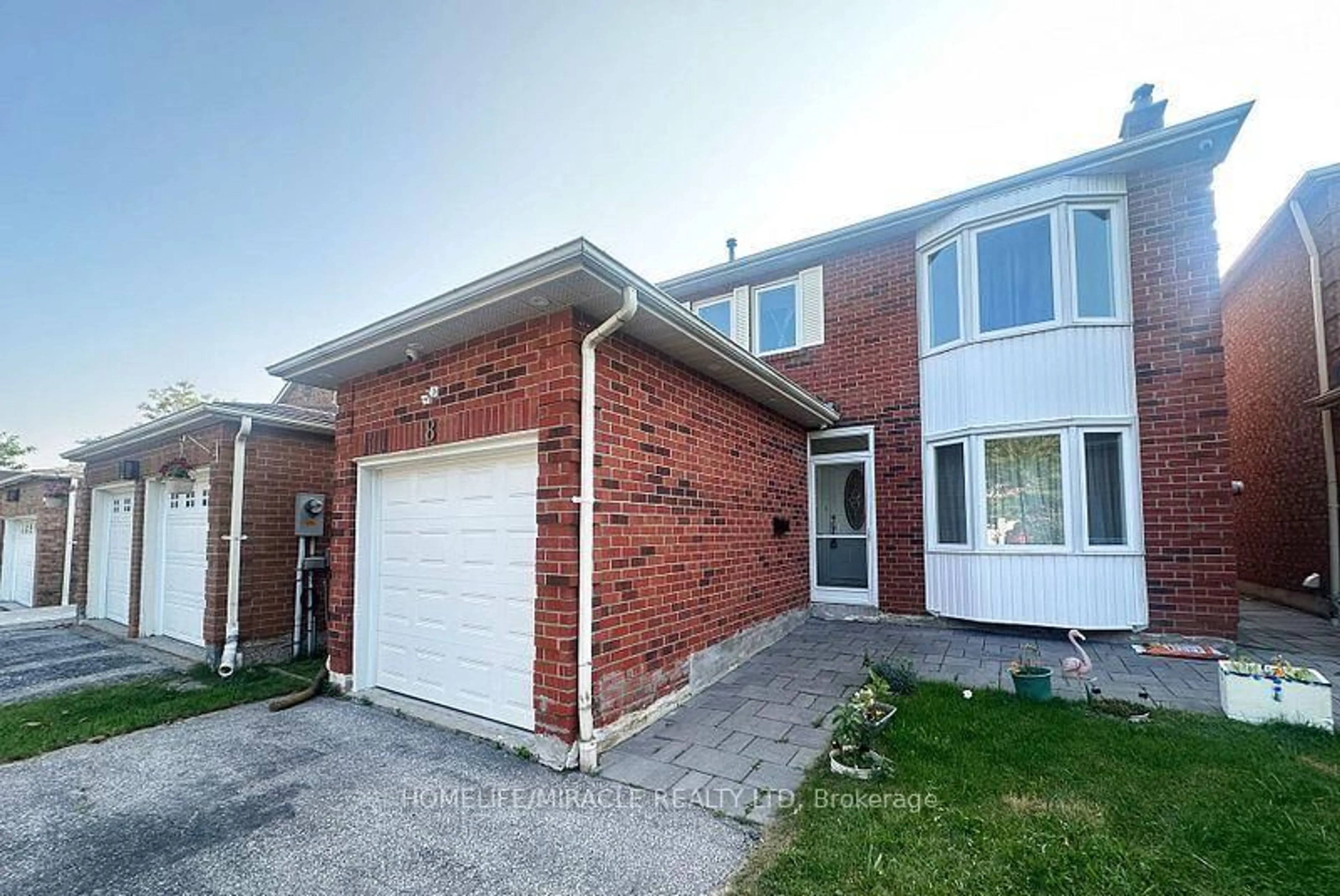Home with brick exterior material, street for 8 Lansbury Dr, Toronto Ontario M1V 3H6