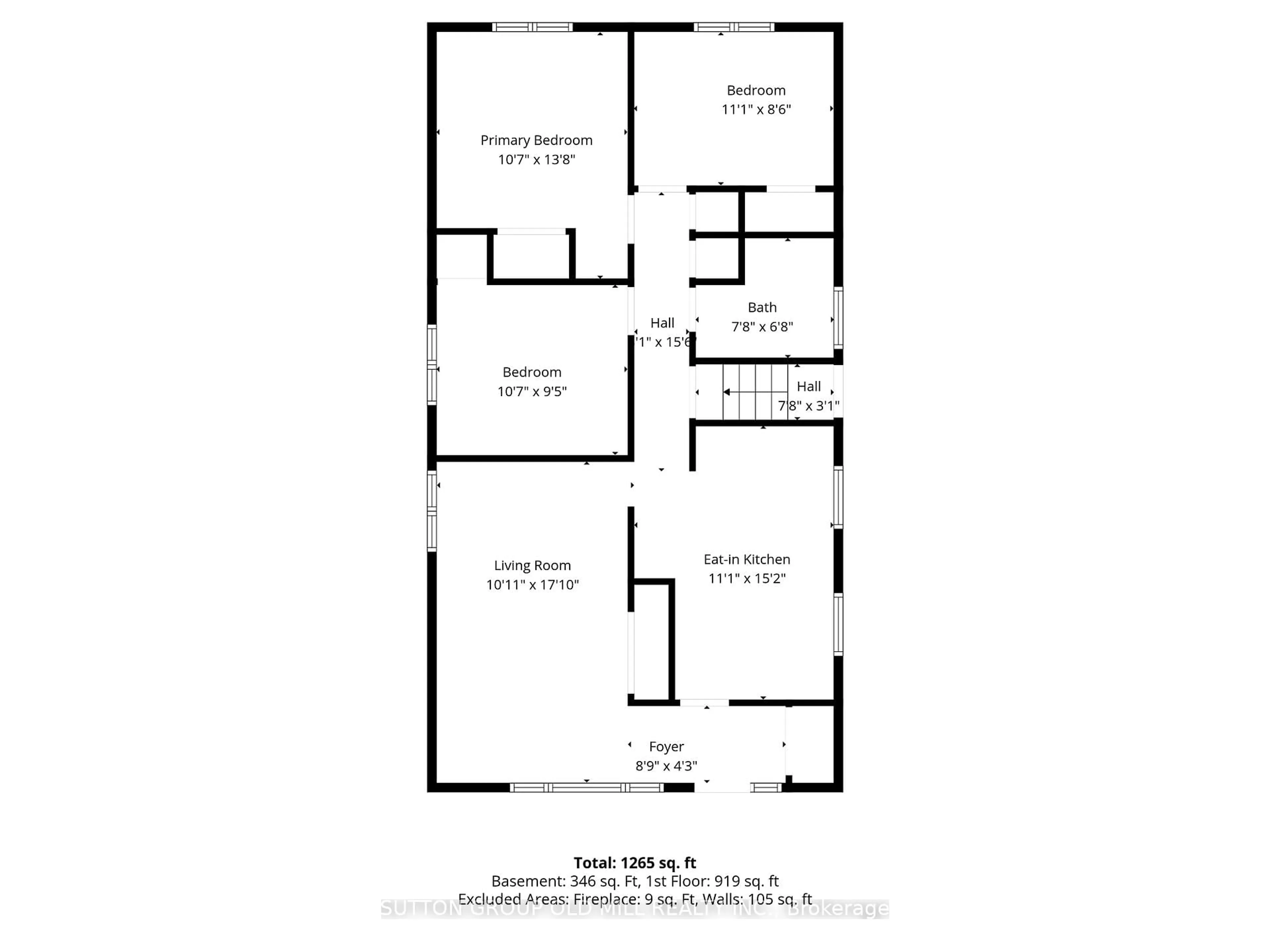 Floor plan for 5 Greyabbey Tr, Toronto Ontario M1E 1V6