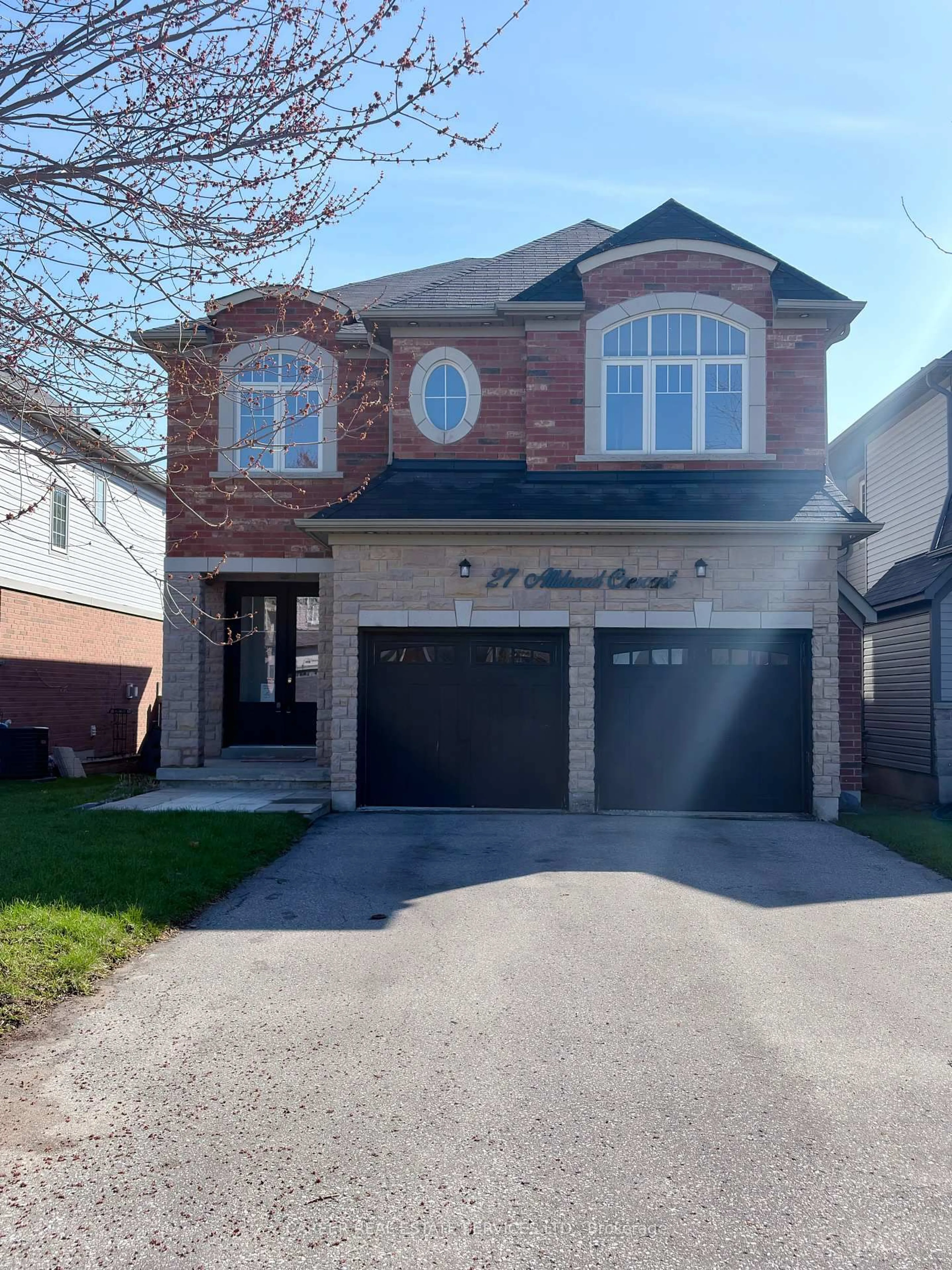 Home with brick exterior material, street for 27 Alldread Cres, Clarington Ontario L1B 0C2