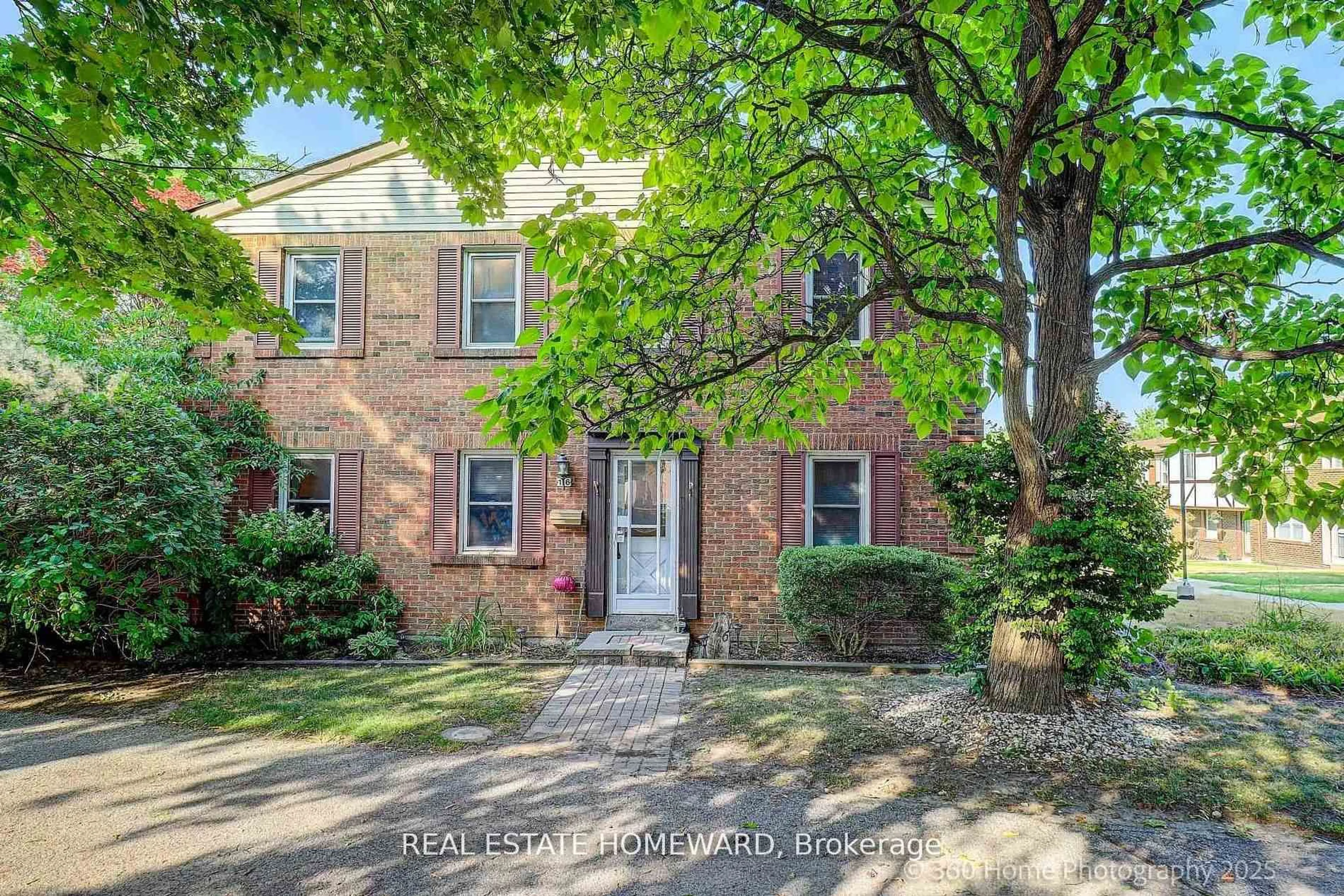 Home with brick exterior material, street for 25 Brimwood Blvd #116, Toronto Ontario M1V 1E2