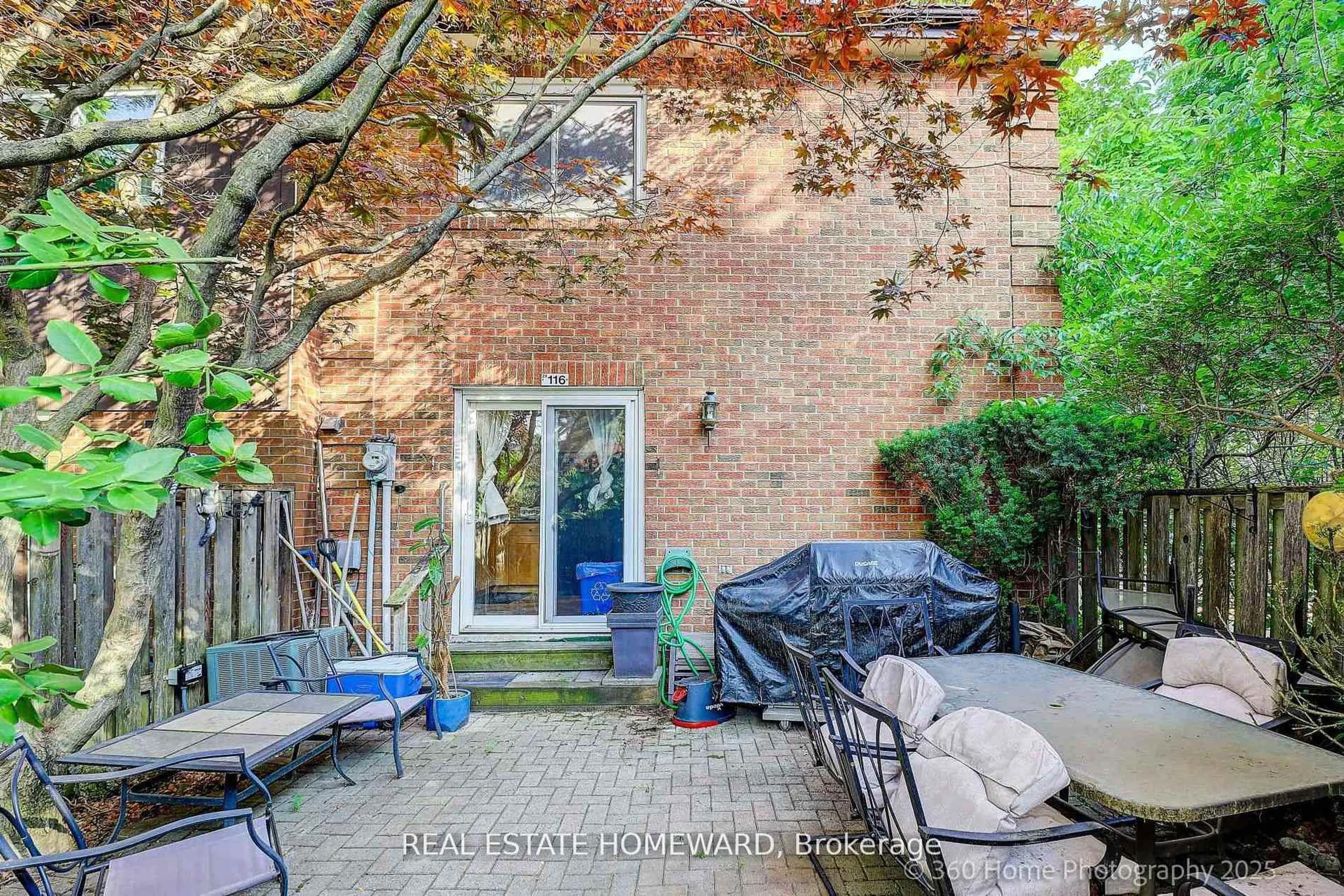 Patio, street for 25 Brimwood Blvd #116, Toronto Ontario M1V 1E2