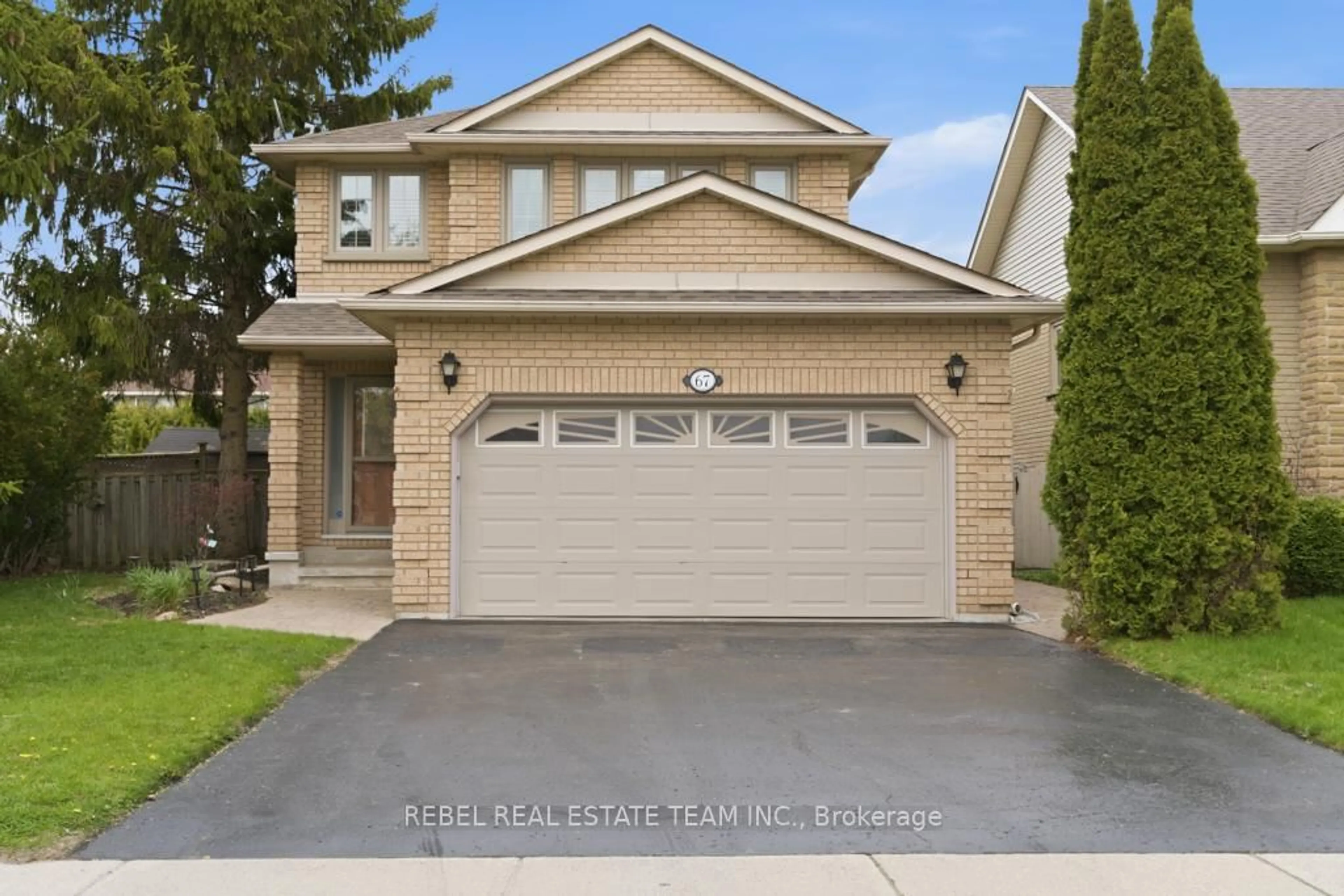 Home with brick exterior material, street for 67 Avondale Dr, Clarington Ontario L1E 2Y8