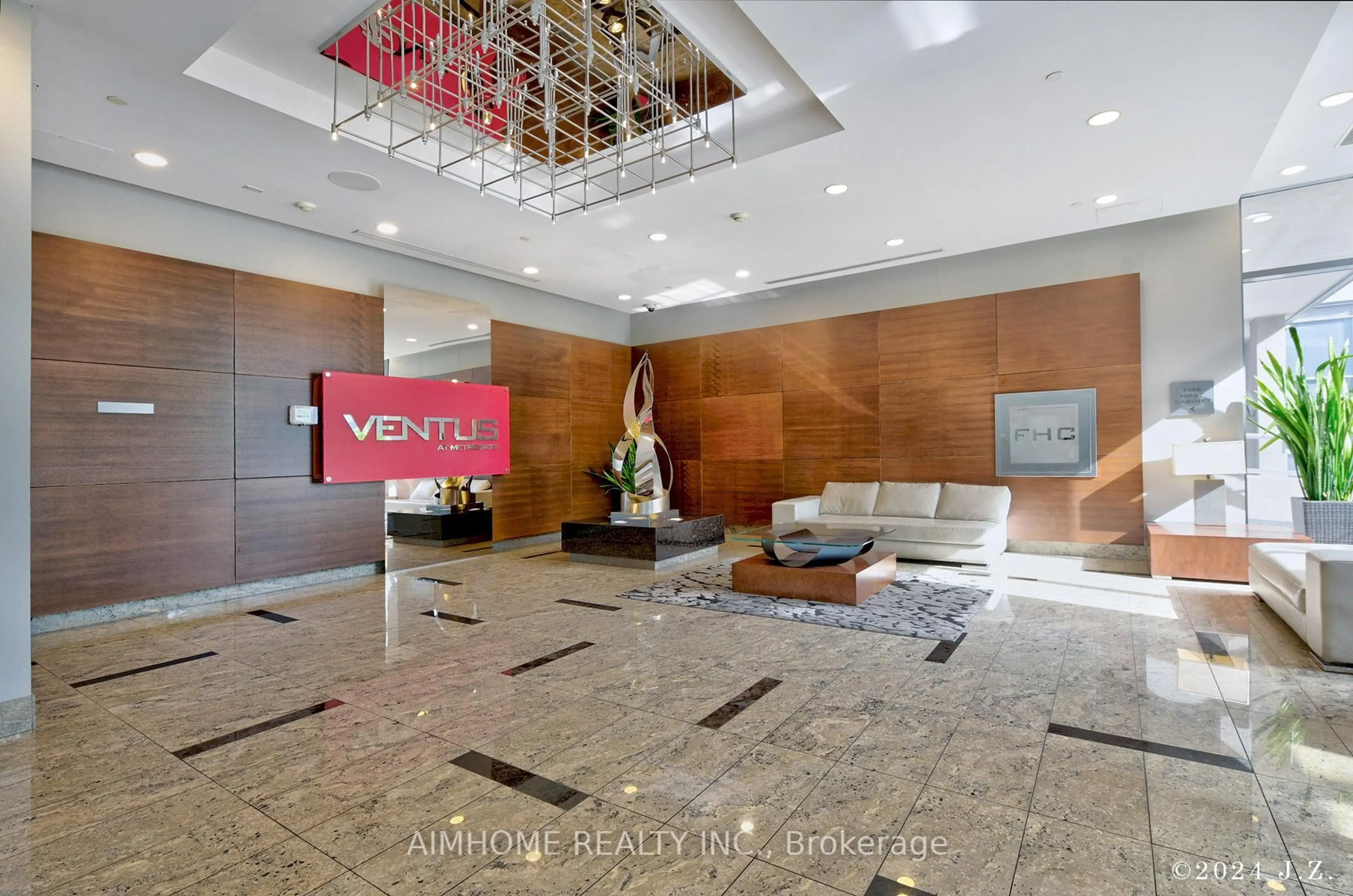Lobby for 181 Village Green Sq #2912, Toronto Ontario M1S 0K6
