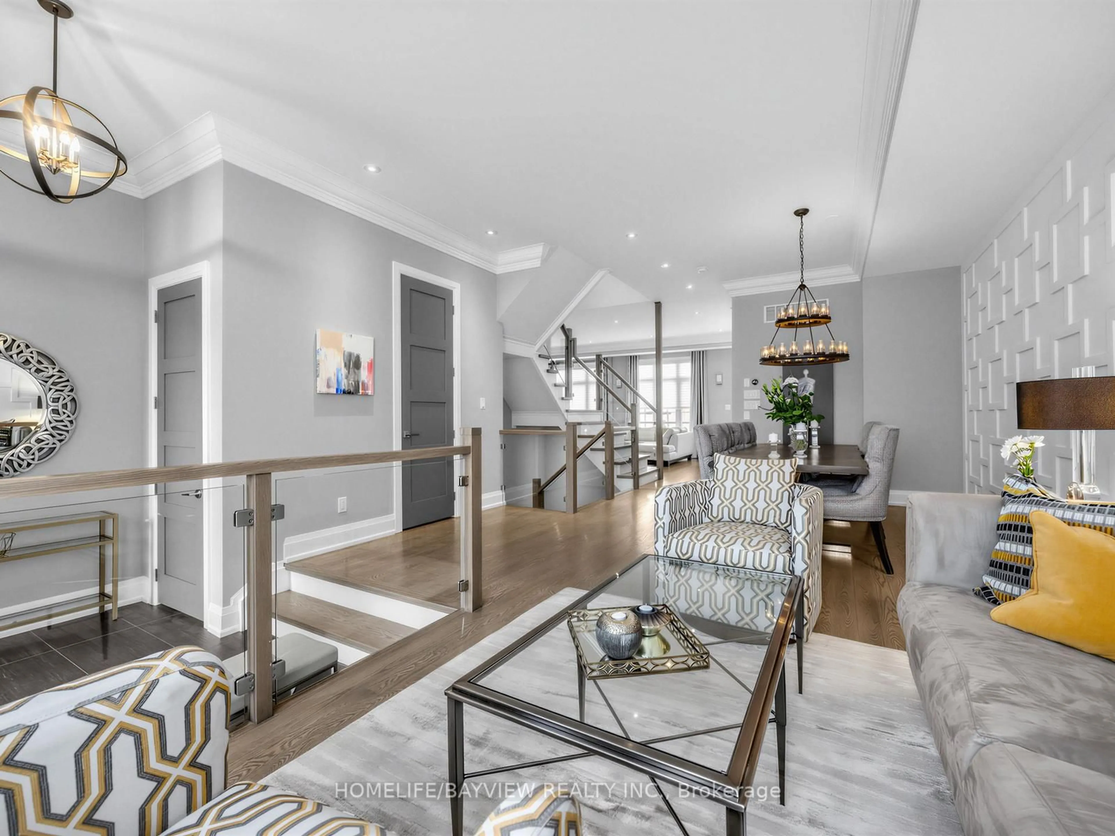 Living room with furniture, unknown for 40 Clonmore Dr, Toronto Ontario M1N 1X6