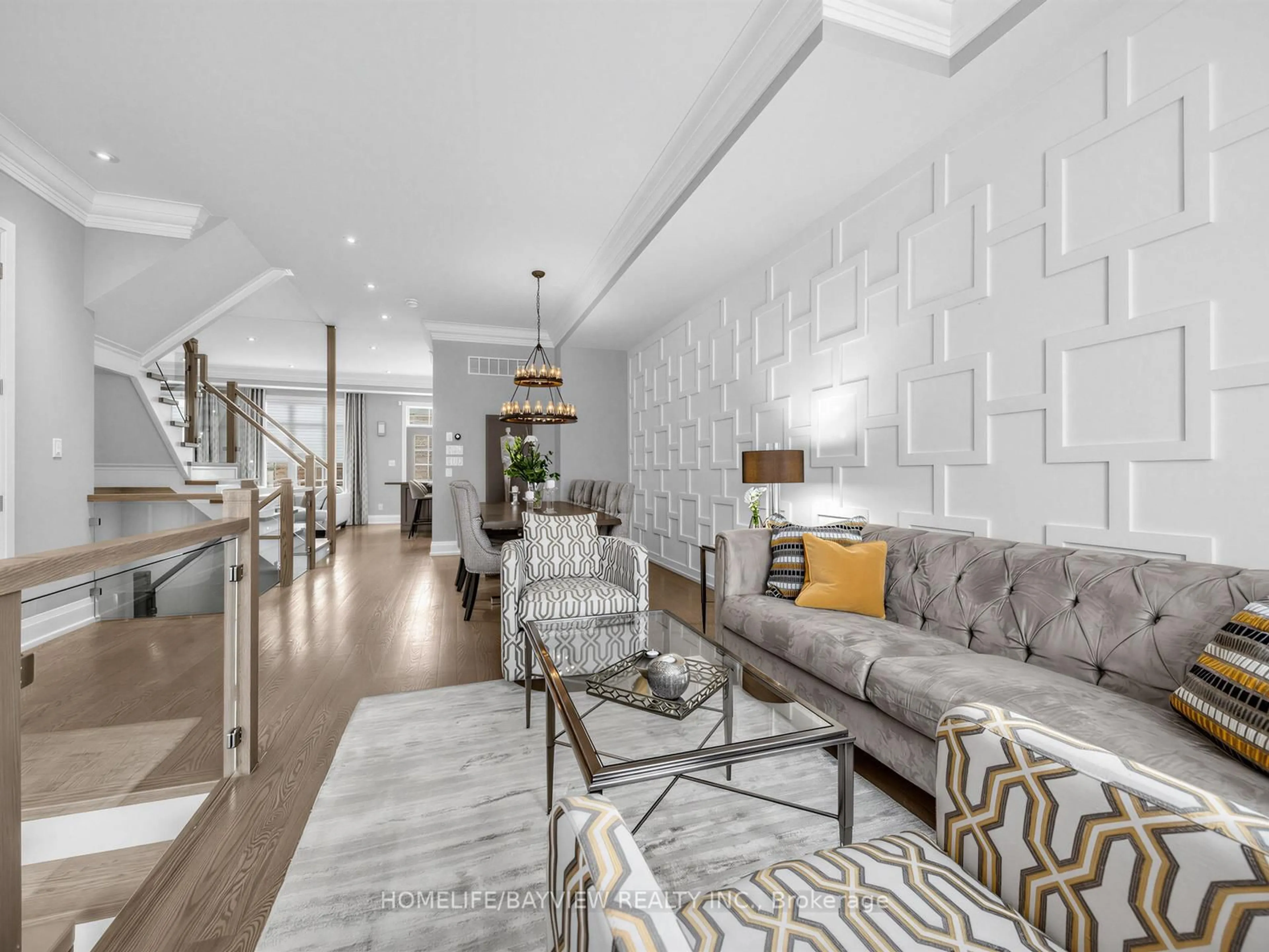 Living room with furniture, unknown for 40 Clonmore Dr, Toronto Ontario M1N 1X6