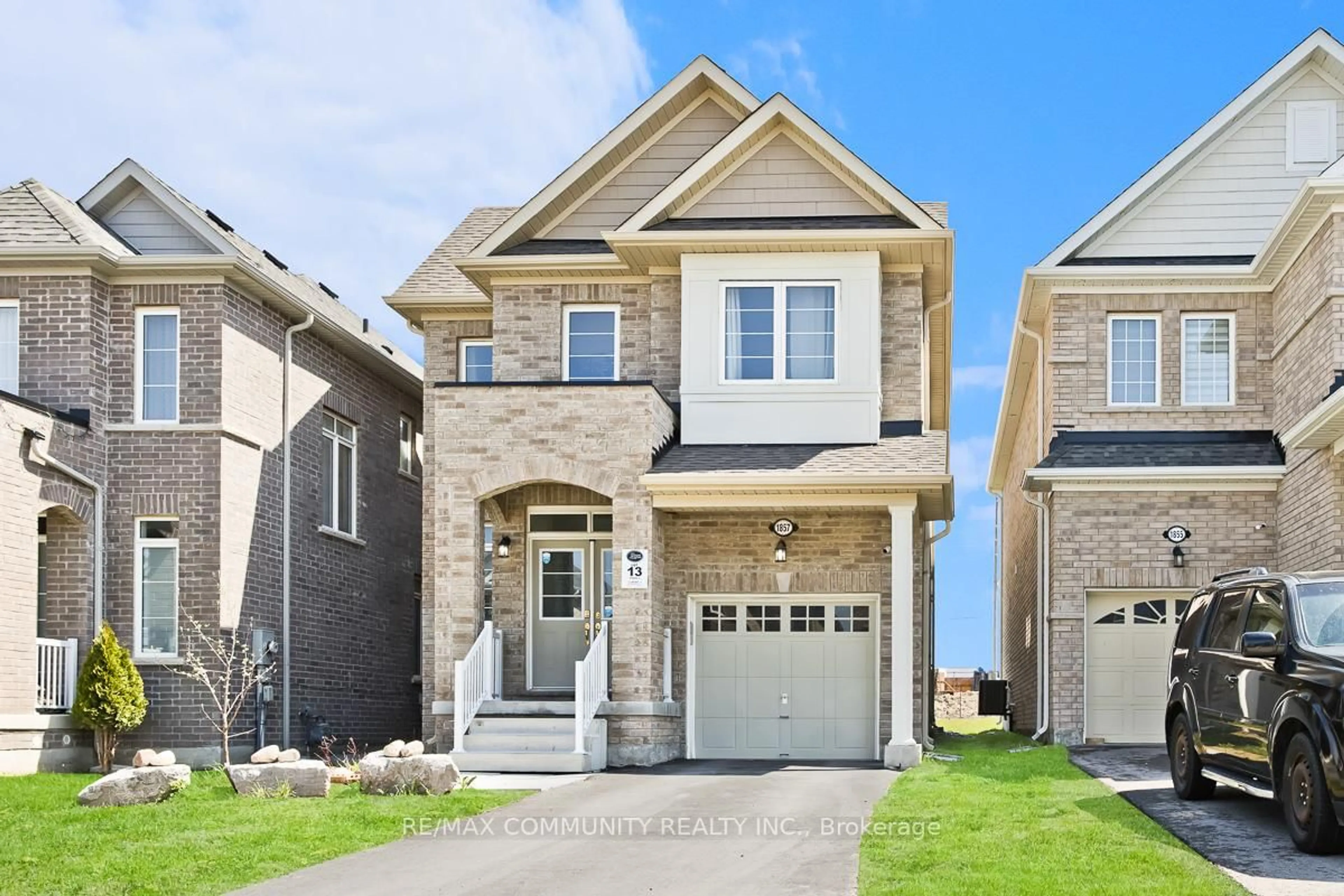Home with brick exterior material, street for 1857 Fosterbrook St, Oshawa Ontario L1K 3C5