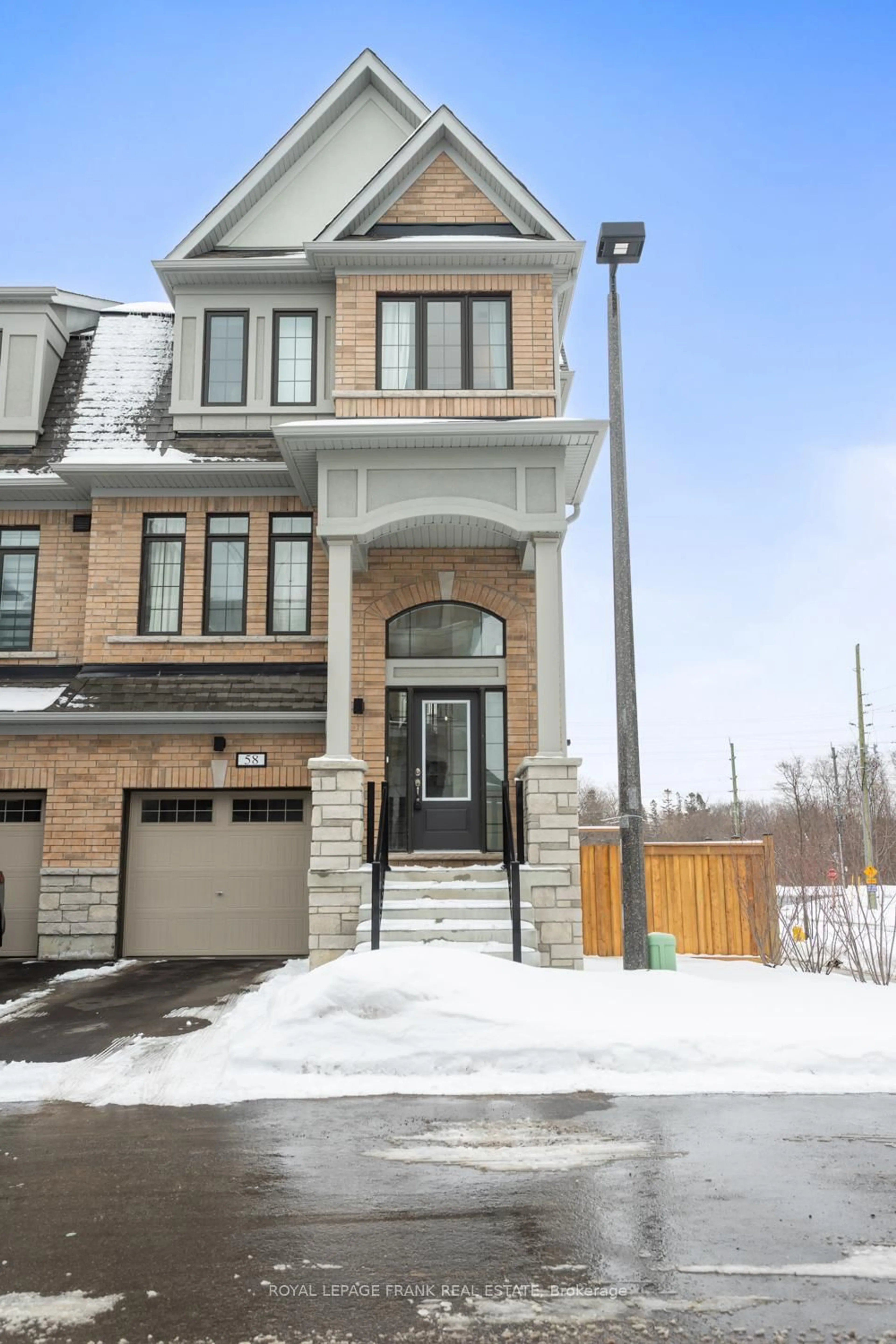 Home with brick exterior material, street for 58 Selfridge Way, Whitby Ontario L1N 0N9