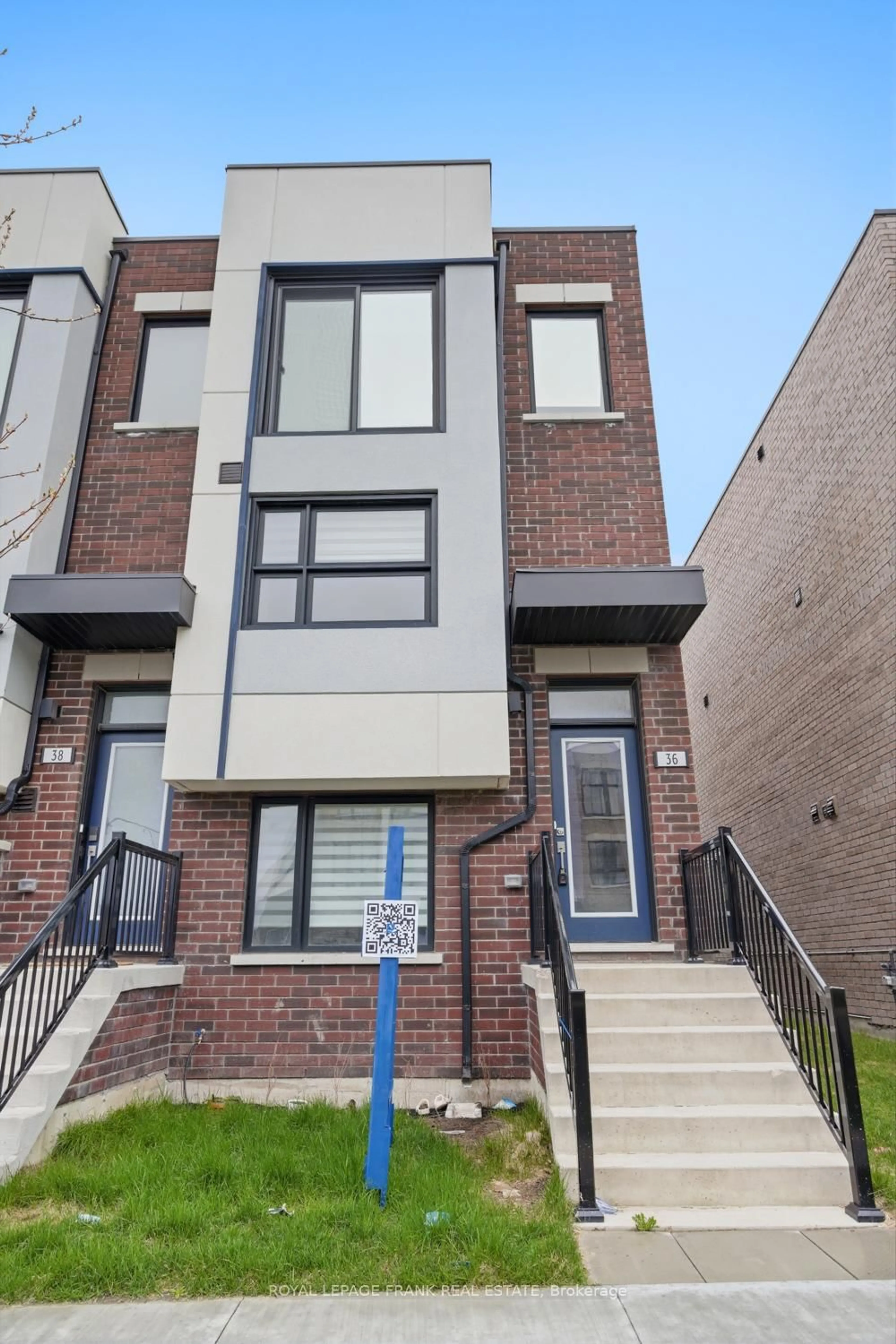 Home with brick exterior material, street for 36 Bateson St, Ajax Ontario L1S 7M3