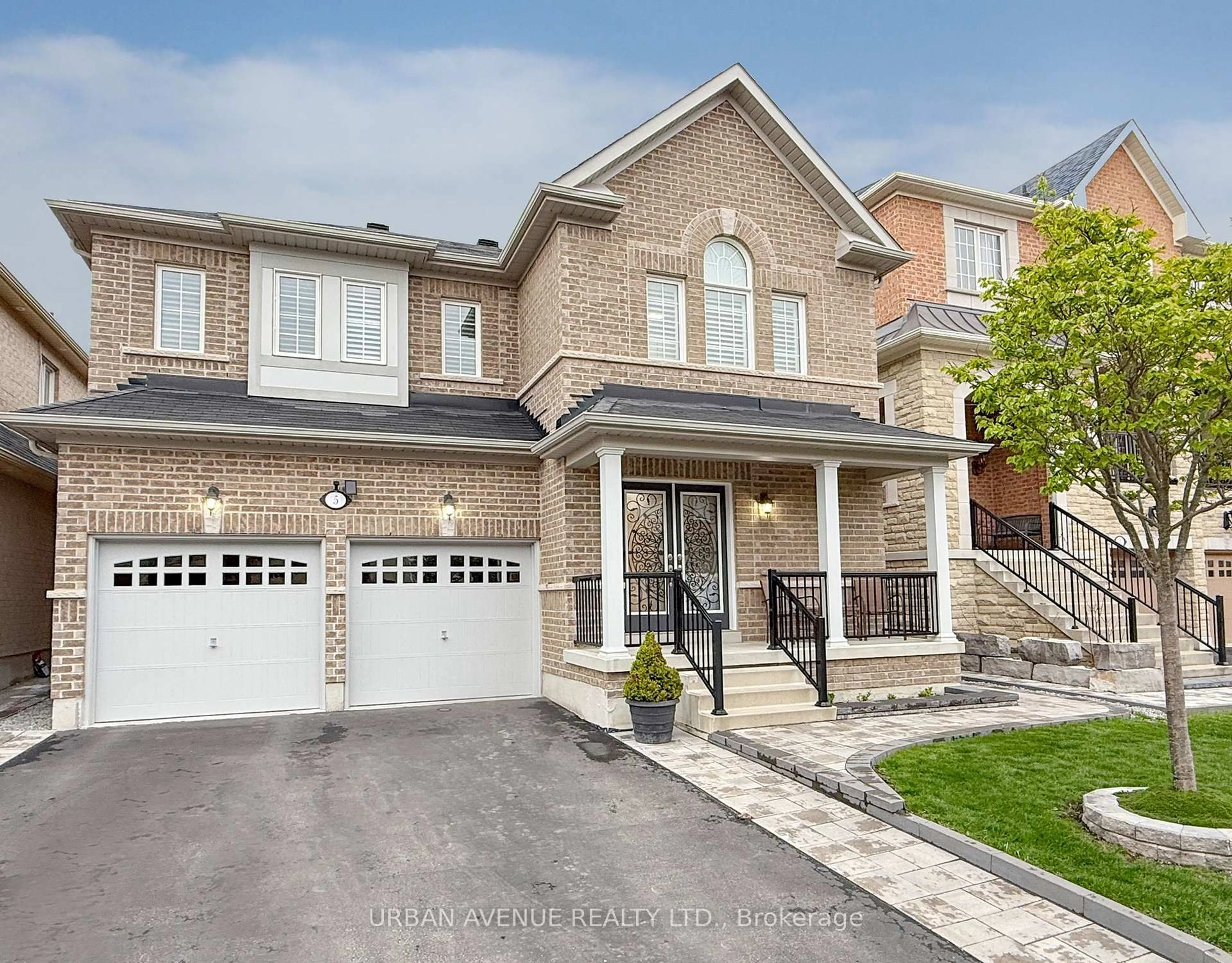 Home with brick exterior material, street for 5 Aquilina Crt, Ajax Ontario L1Z 0E5