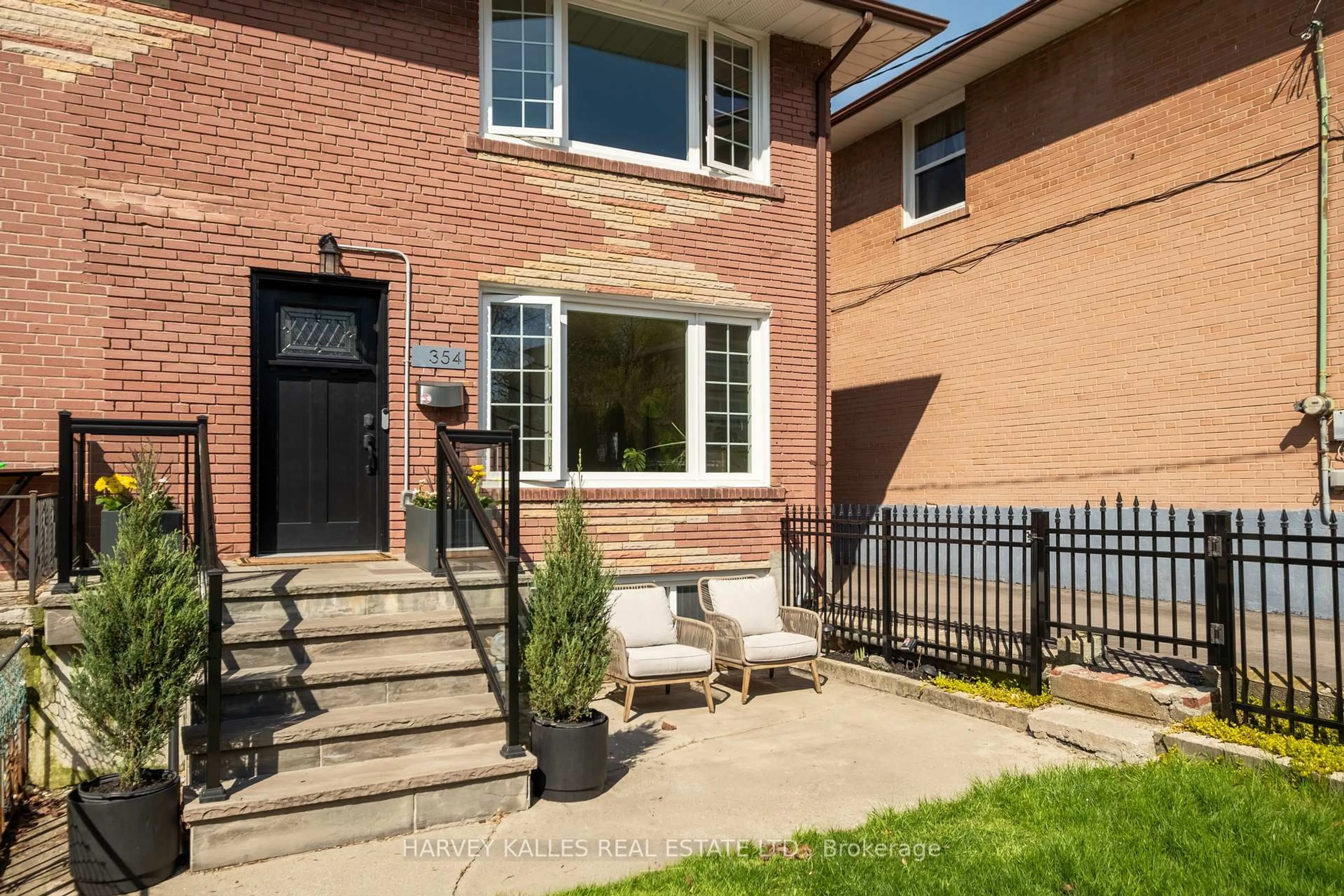 Home with brick exterior material, street for 354 Highfield Rd, Toronto Ontario M4L 2V6