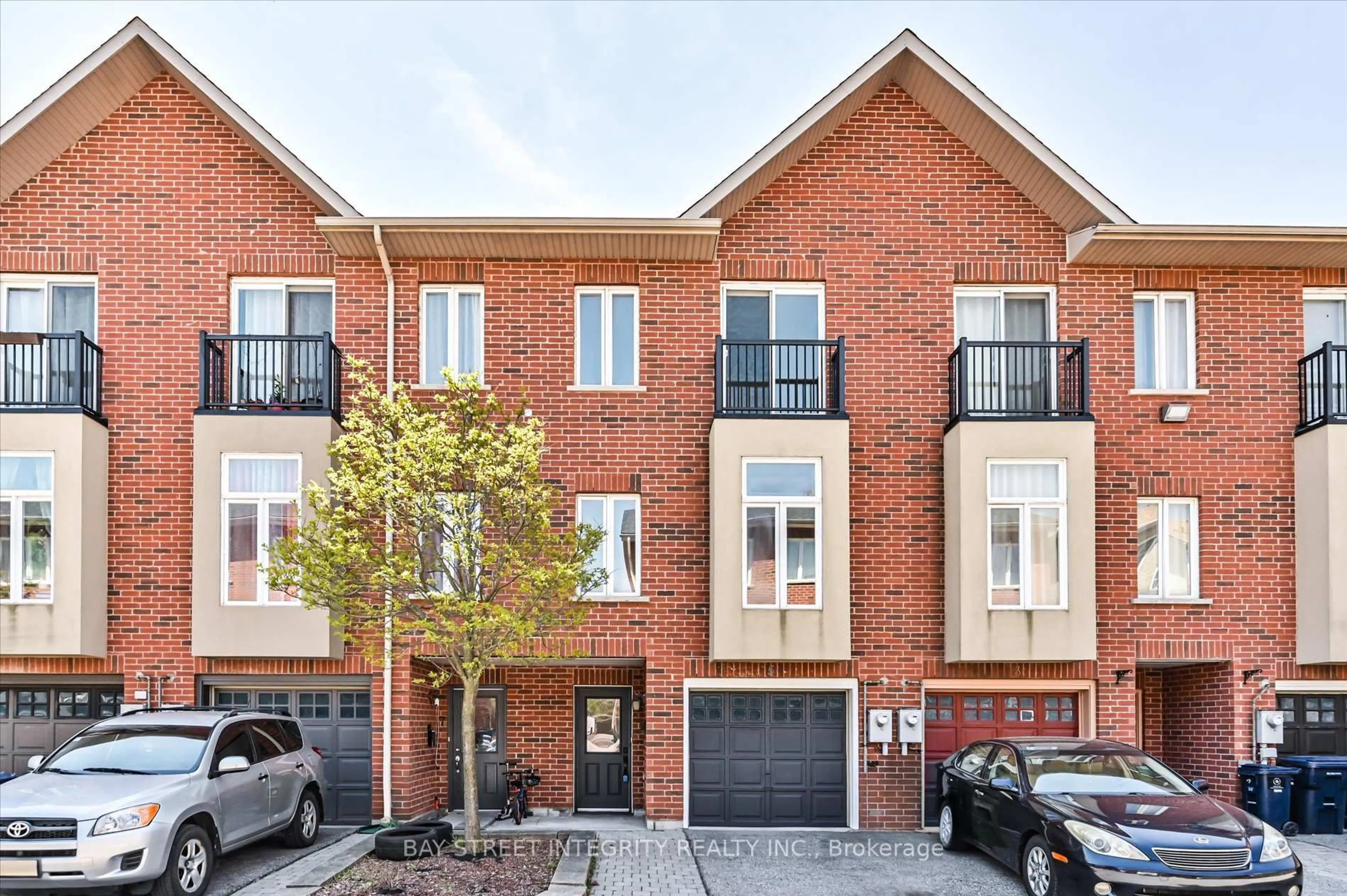 Home with brick exterior material, street for 5 Pherrill Mews, Toronto Ontario M1M 0B7