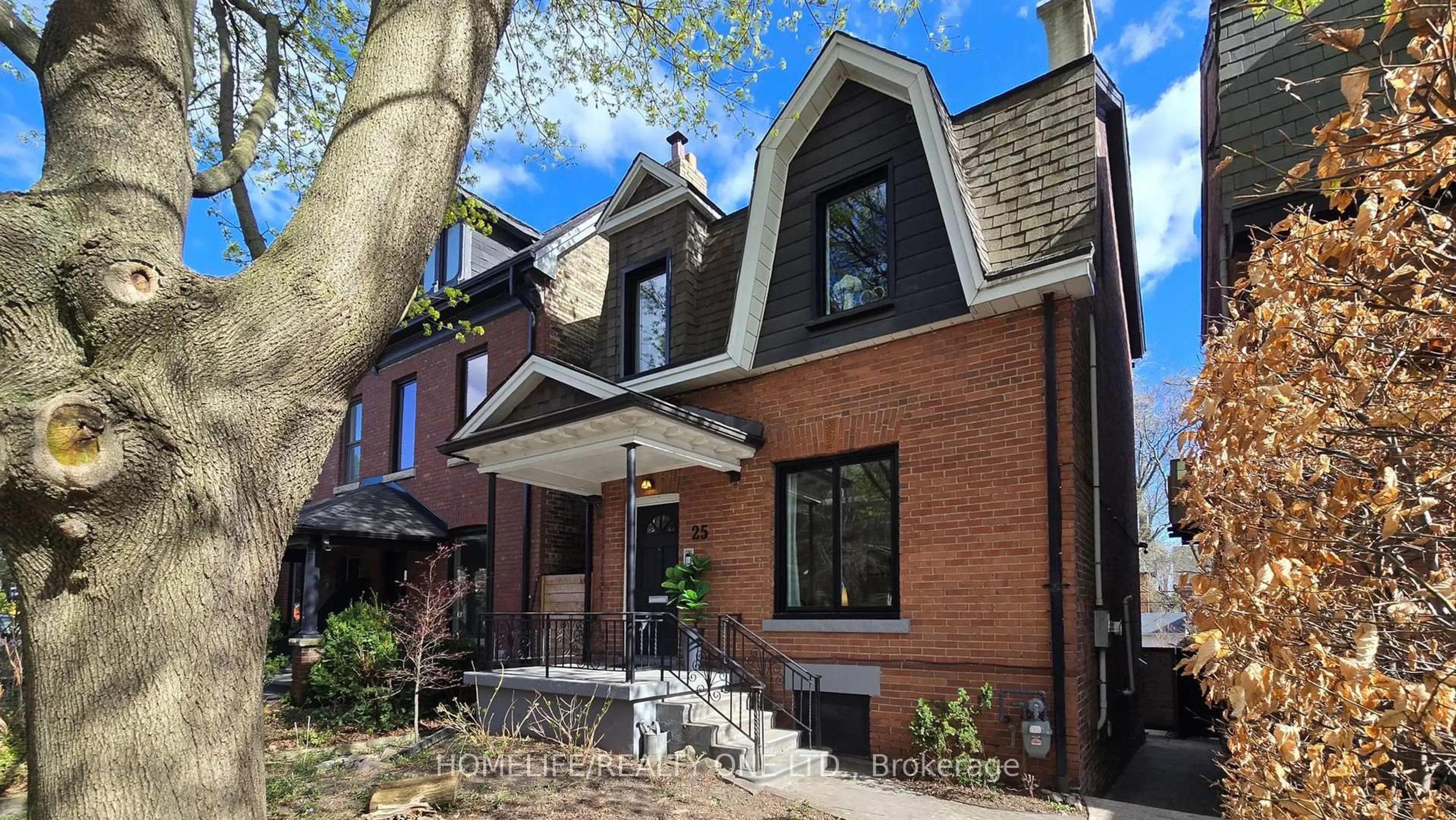 Home with brick exterior material, street for 25 Riverdale Ave, Toronto Ontario M4K 1C2
