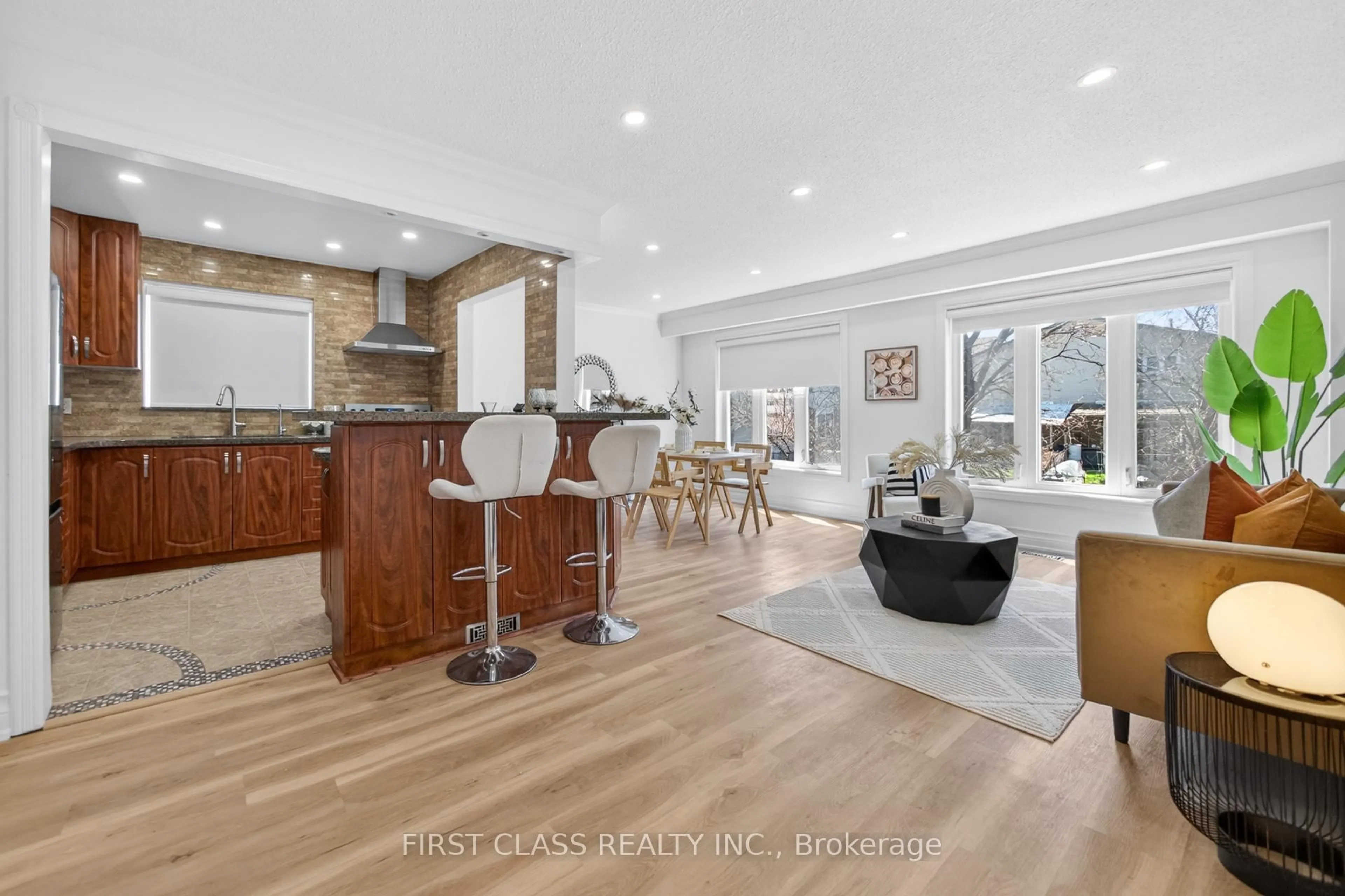 Open concept kitchen, unknown for 54 Puma Dr, Toronto Ontario M1V 1G9