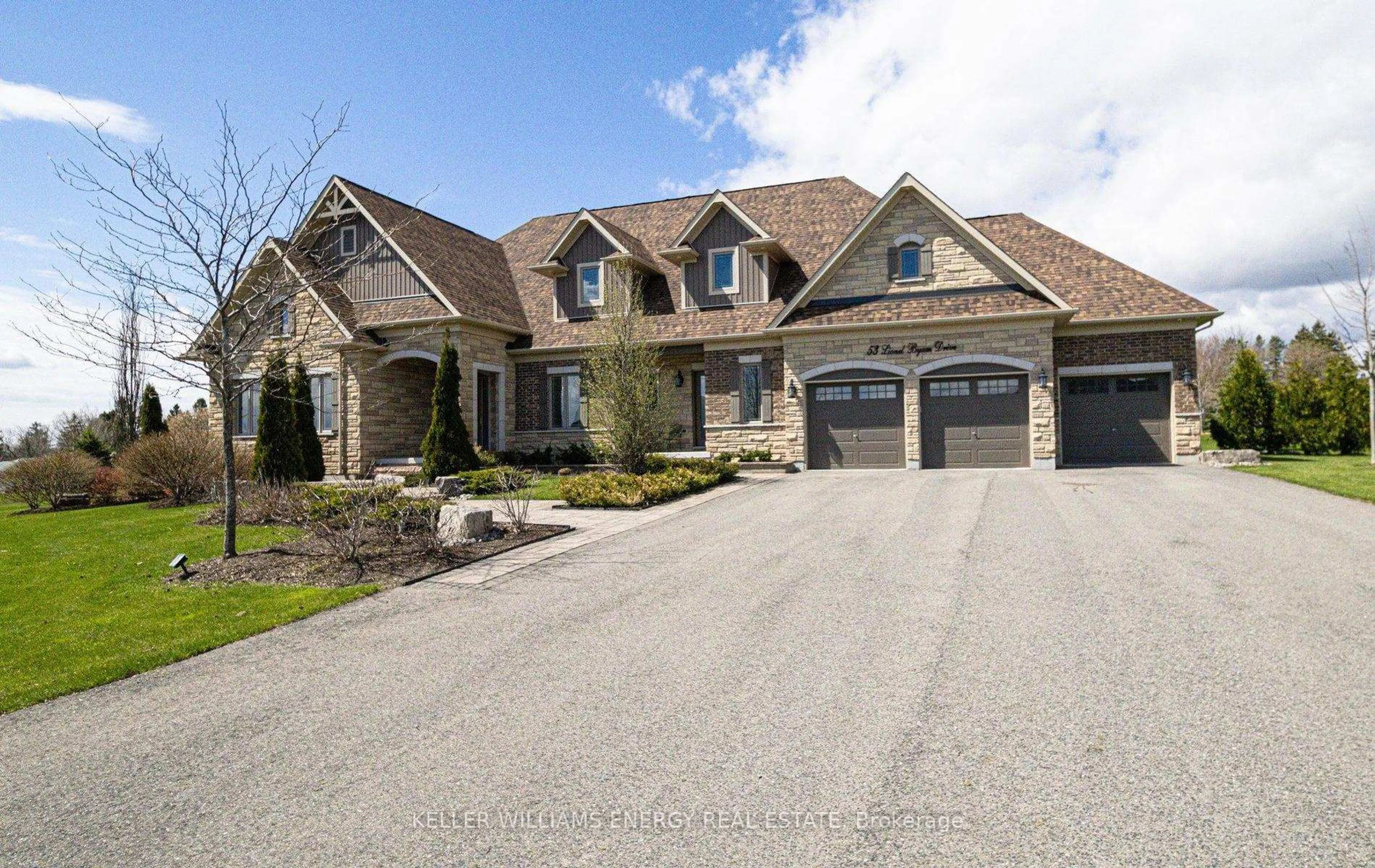 Home with brick exterior material, street for 53 Lionel Byam Dr, Clarington Ontario L0B 1J0