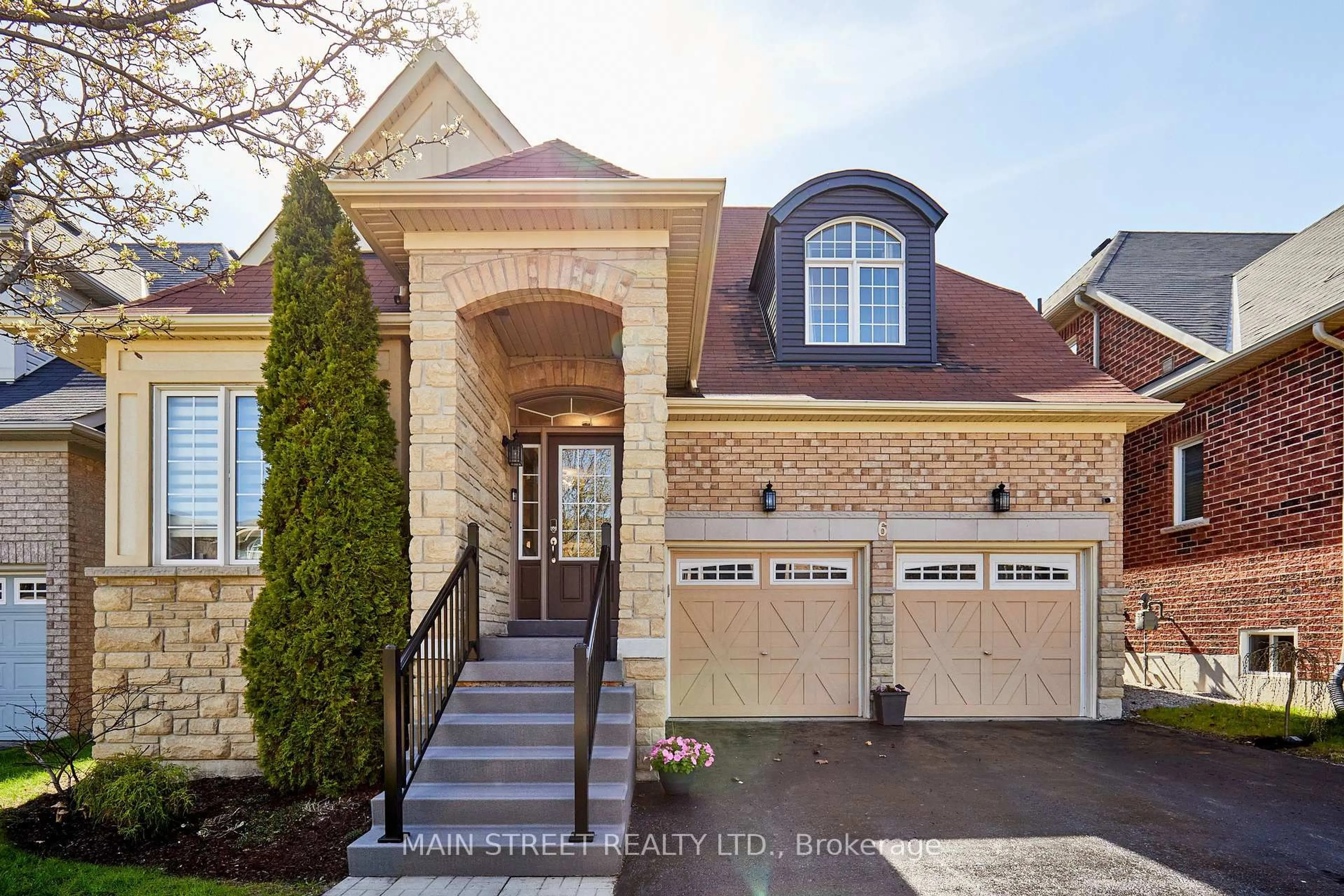 Home with brick exterior material, street for 6 Oswell Dr, Ajax Ontario L1Z 0J3