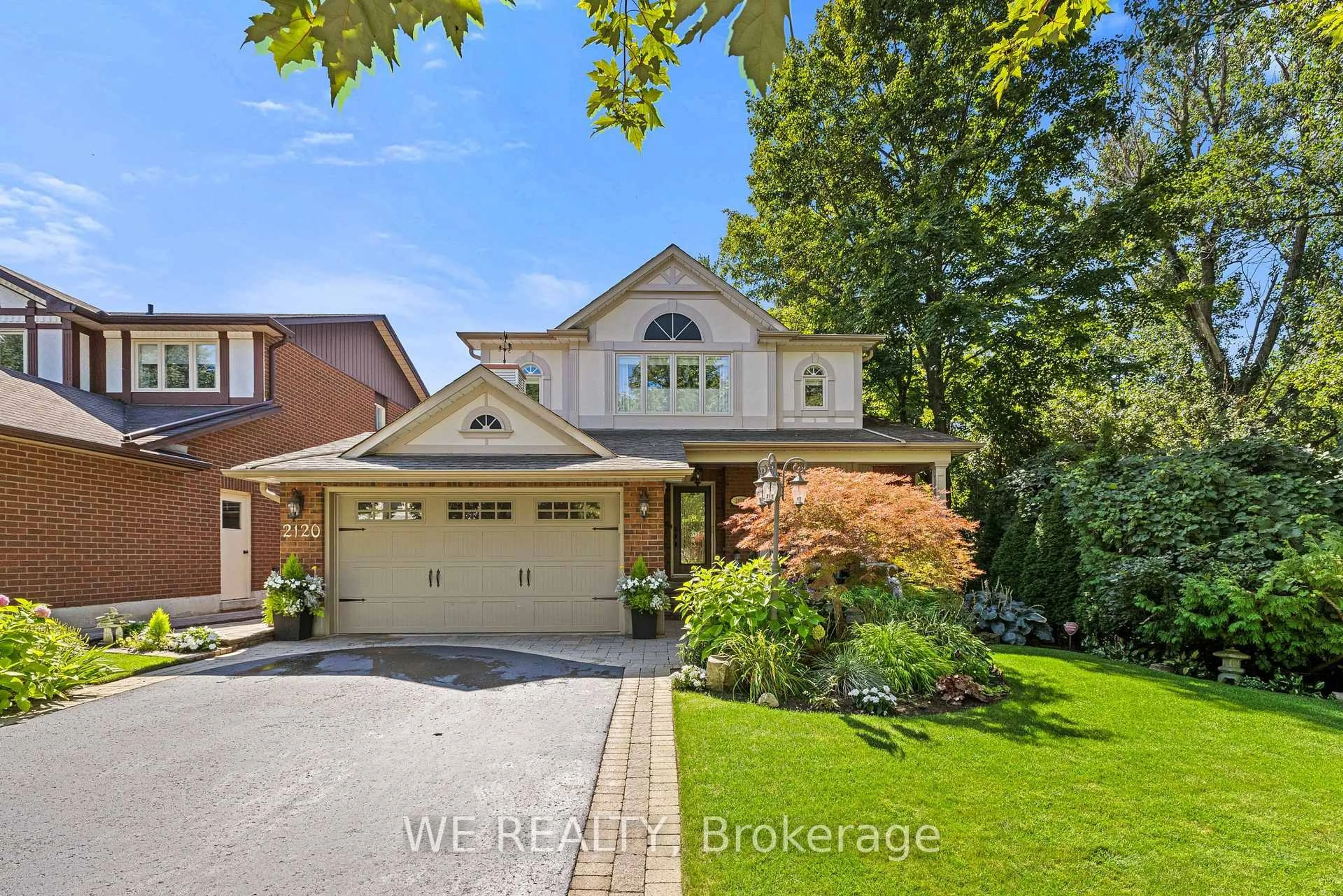 Home with brick exterior material, street for 2120 Lynn Heights Dr, Pickering Ontario L1X 2S1