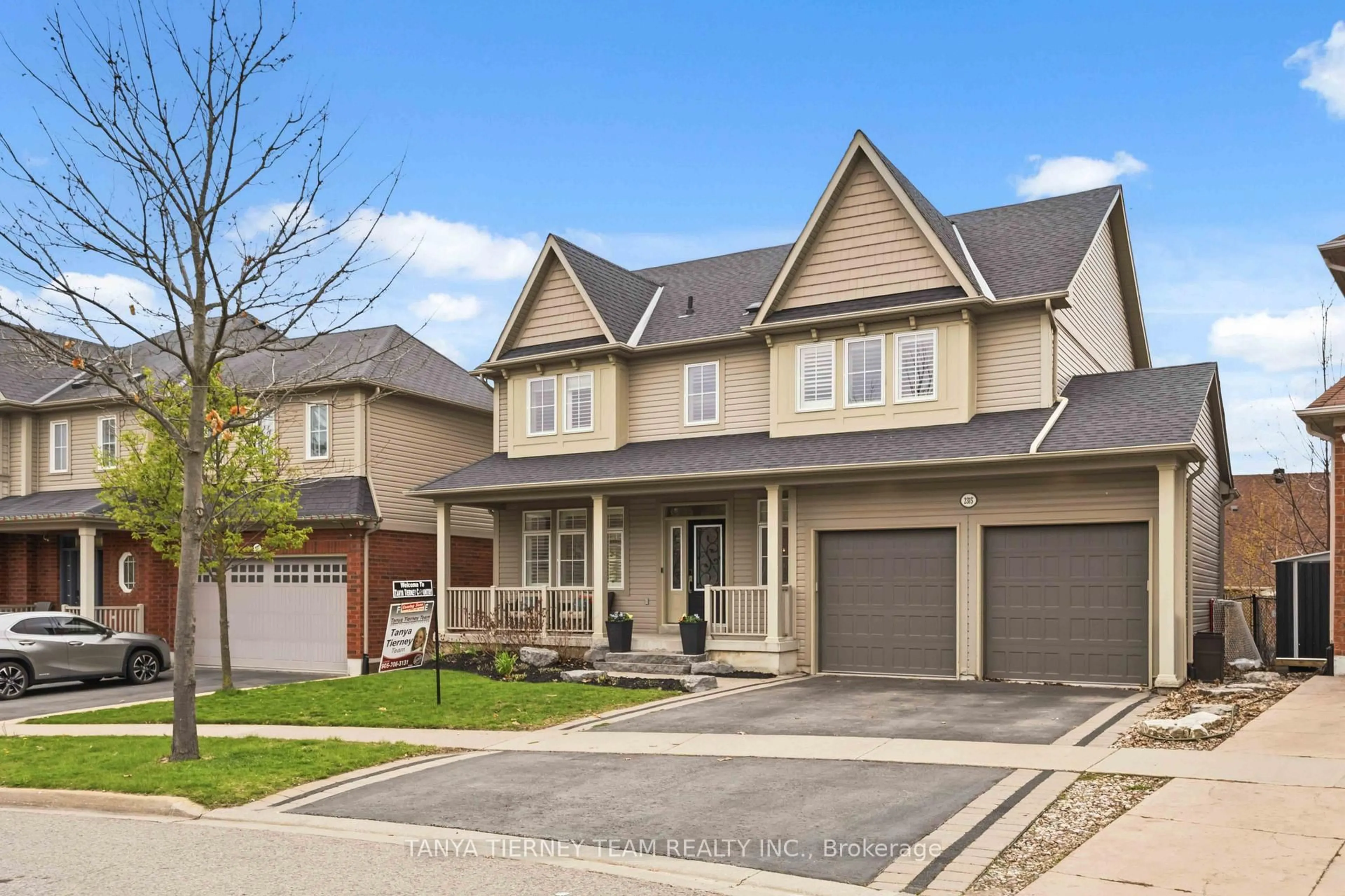 Home with brick exterior material, street for 2315 Hackett Pl, Oshawa Ontario L1L 0A2