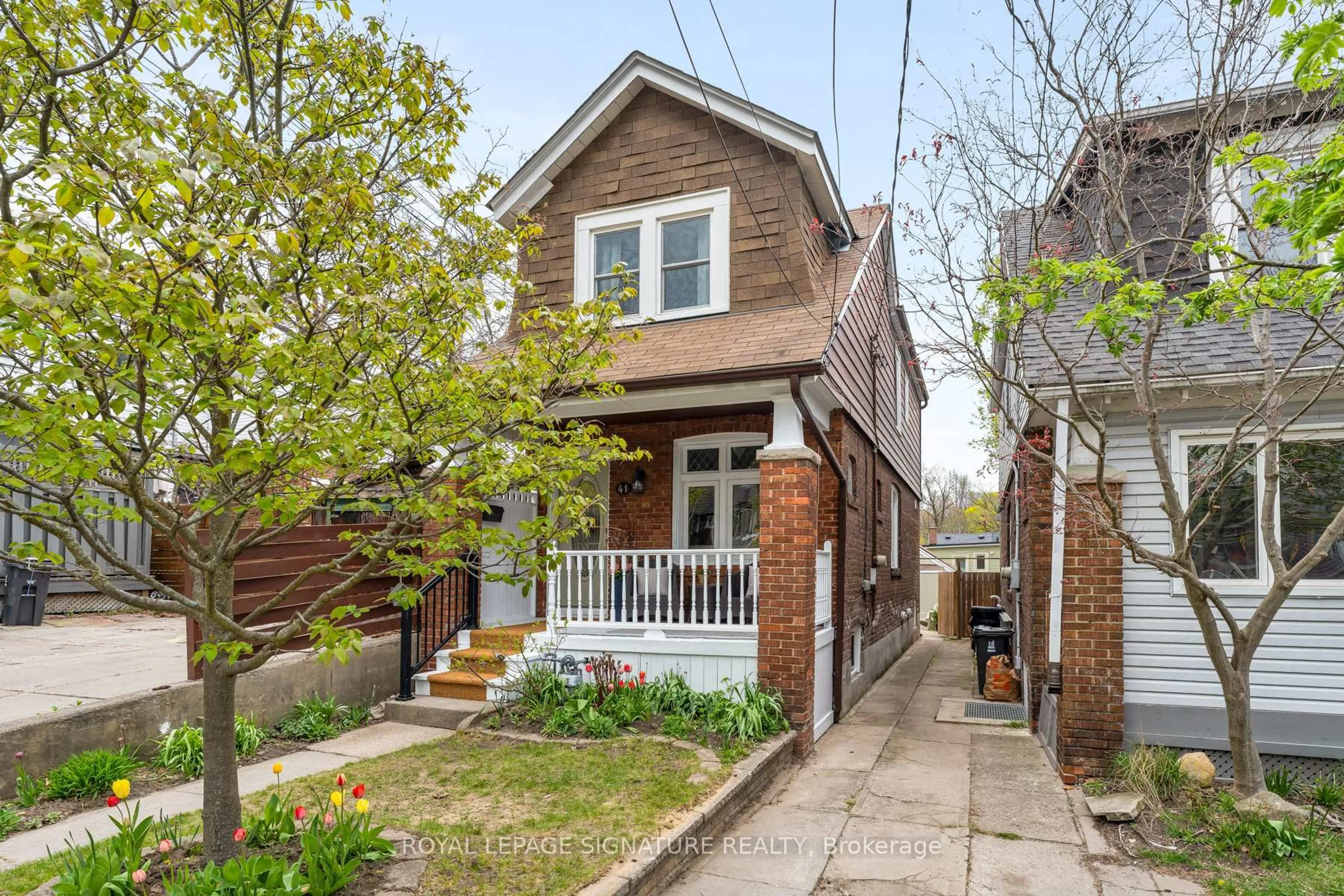 Home with brick exterior material, street for 41 Firstbrooke Rd, Toronto Ontario M4E 2L2
