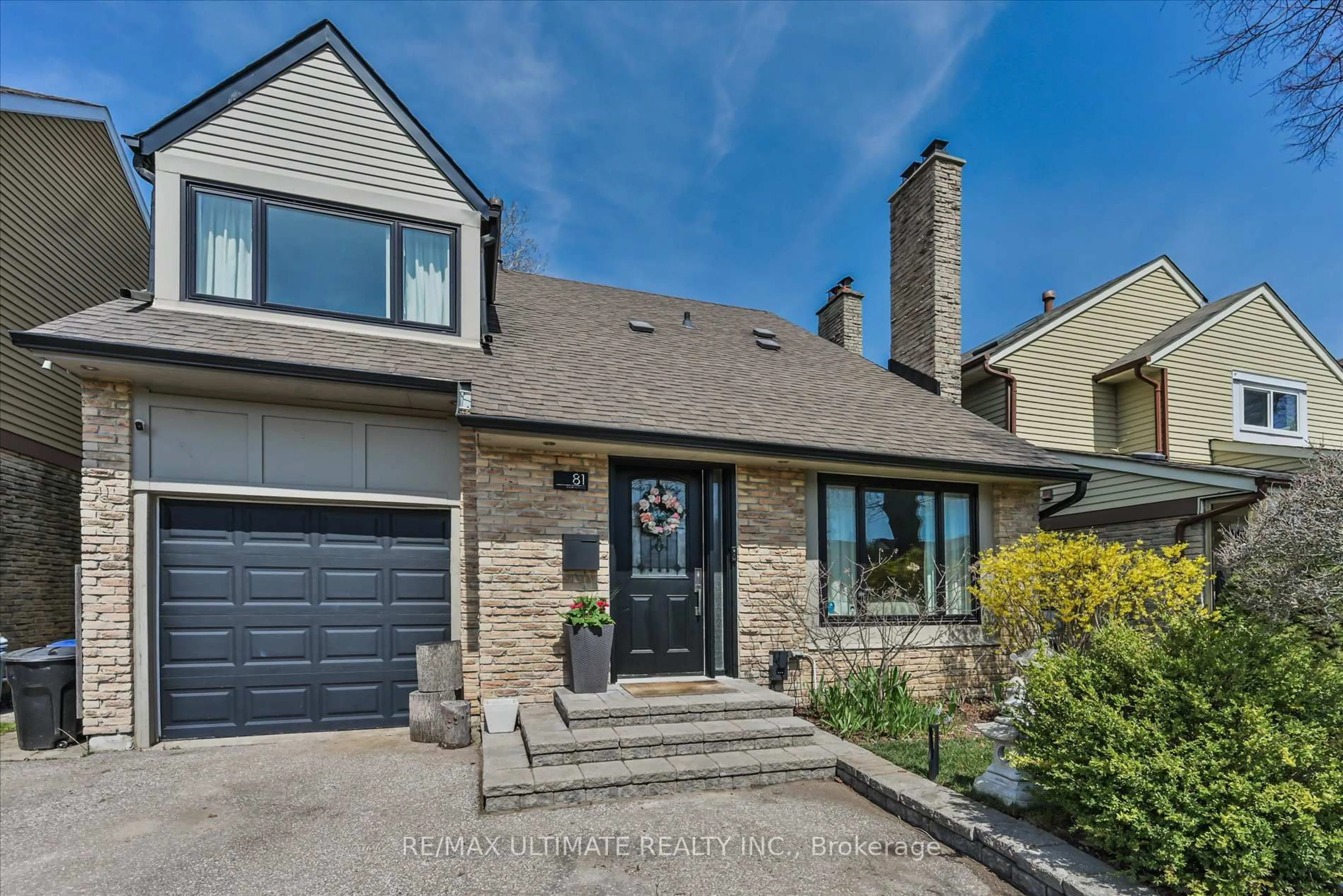 Home with brick exterior material, street for 81 Andrea Rd, Ajax Ontario L1S 3W1