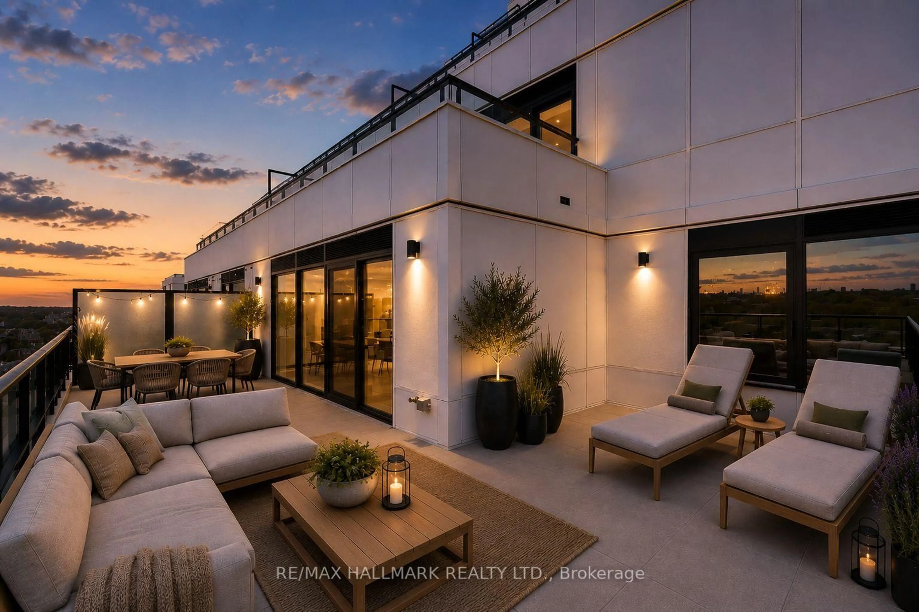 Patio, unknown for 1050 Eastern Ave #1113, Toronto Ontario M4L 0B7