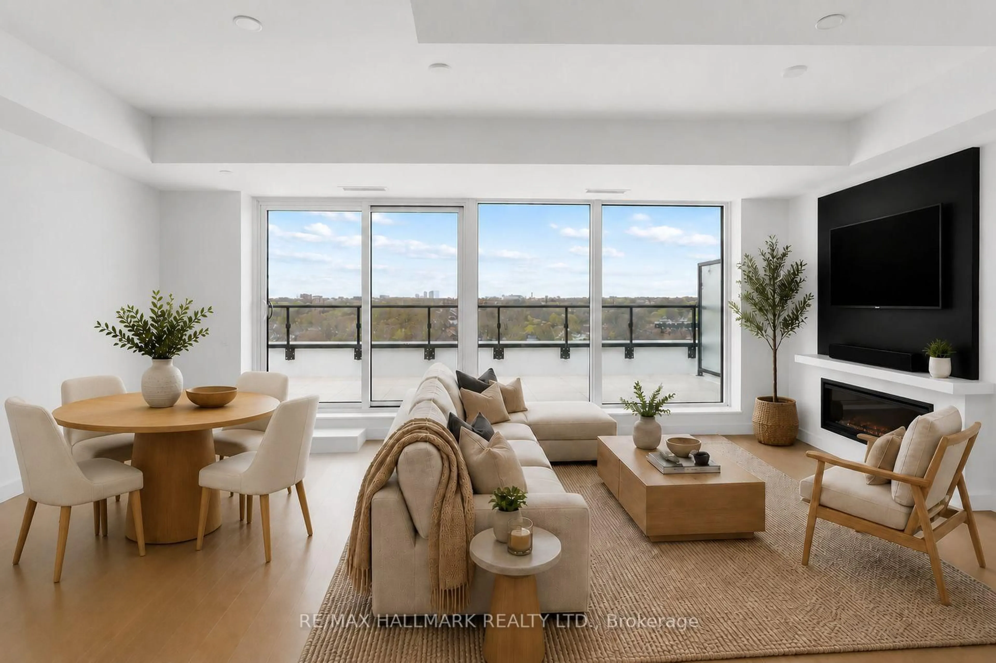 Living room with furniture, unknown for 1050 Eastern Ave #1113, Toronto Ontario M4L 0B7